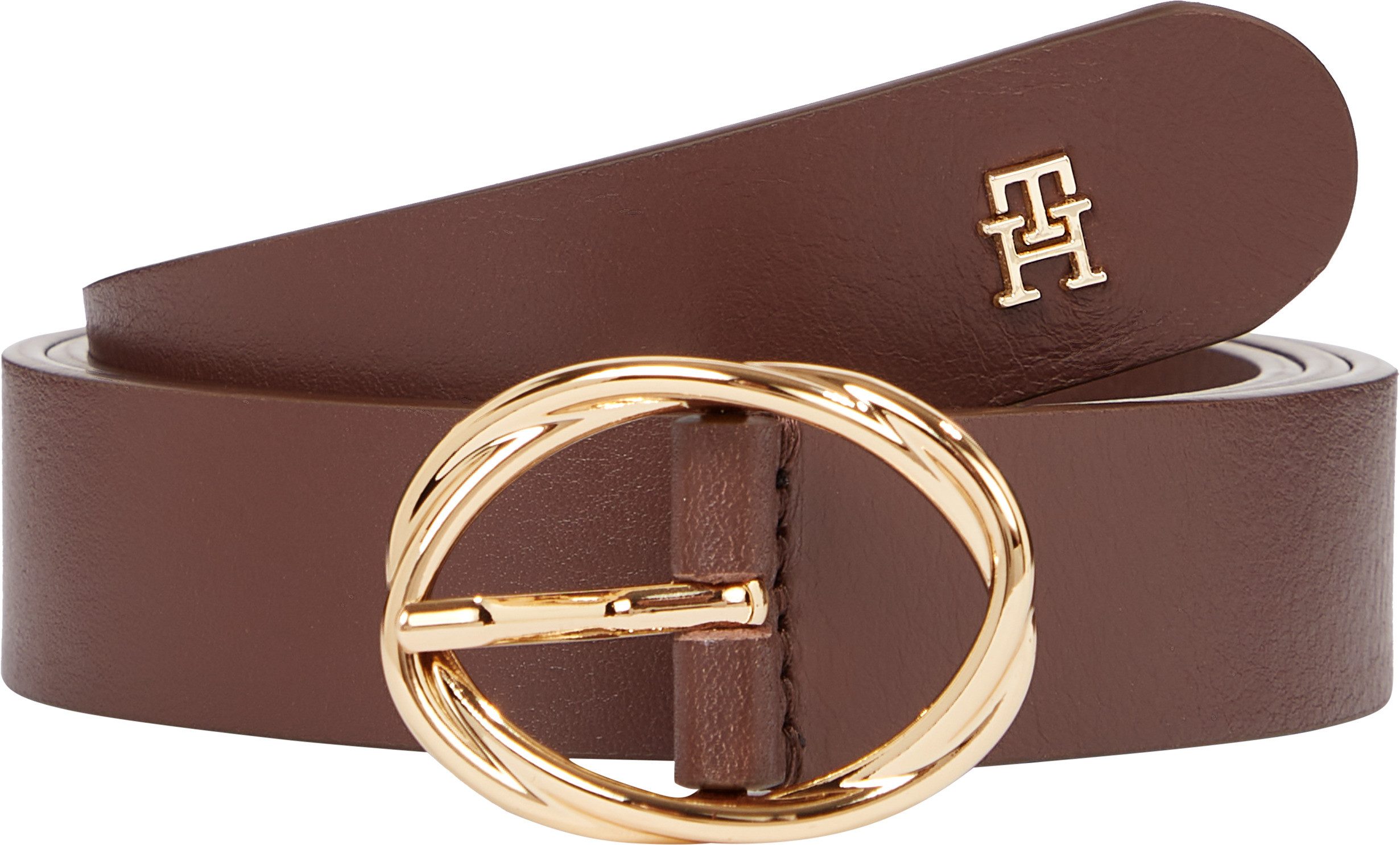 Tommy Hilfiger Ledergürtel TH CHIC 2.5 Größenverstellbar günstig online kaufen