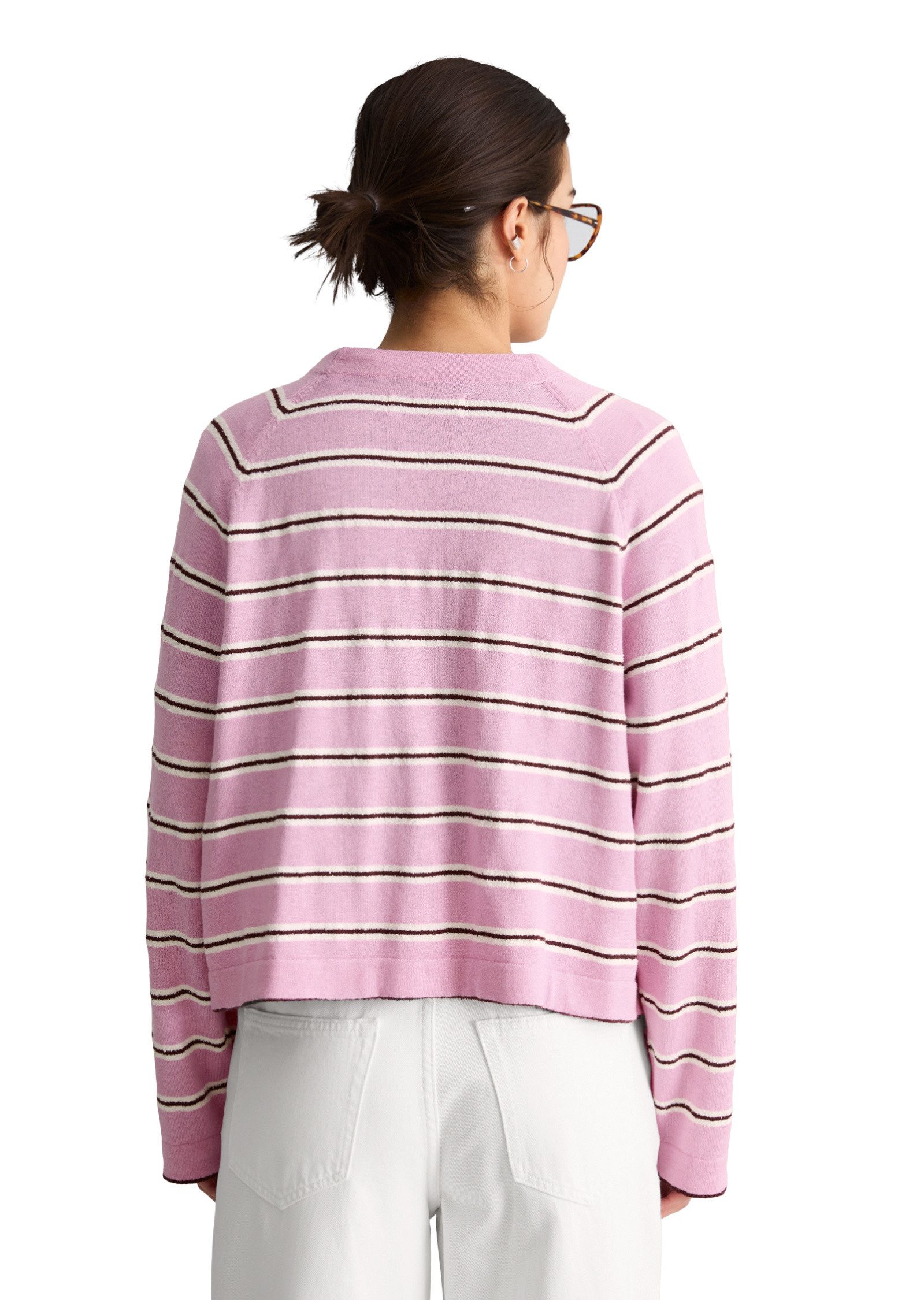 Marc O'Polo DENIM Cardigan aus Organic-Cotton-Modal-Mix
