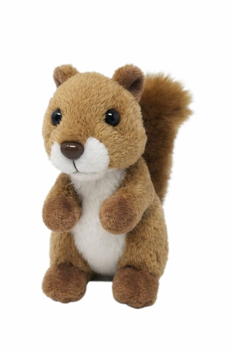Bon Ton Toys Kuscheltier Bon Ton Toys × WWF Plüschtier „Eichhörnchen mini“ 10 cm
