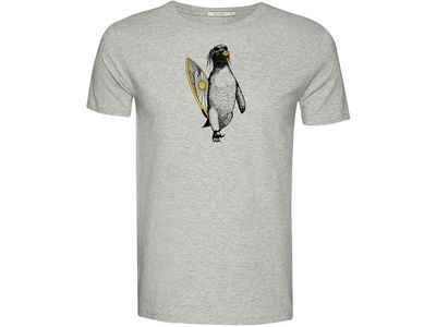 GreenBomb T-Shirt »GREENBOMB Bio-Unisex-T-Shirt 'Penguin Summer' mit«