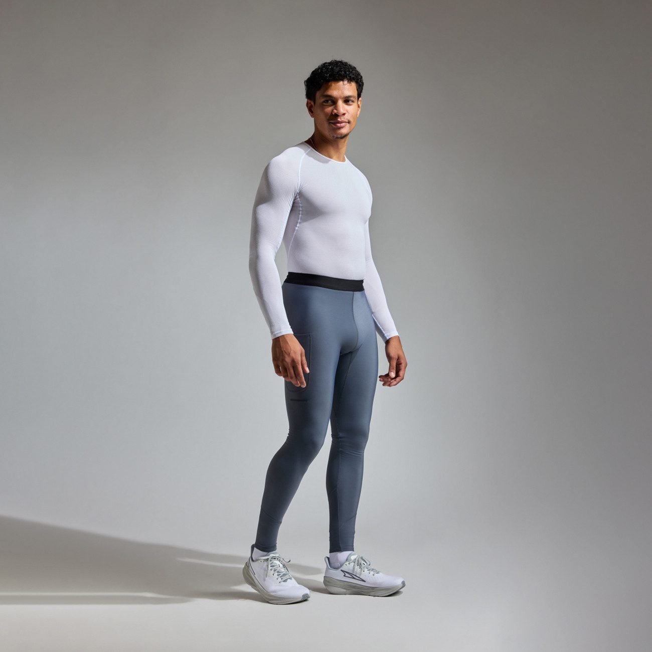 GORE® Wear Laufhose Gore Wear Concurve Thermo Tights 2.0 Herren Lab Graphite