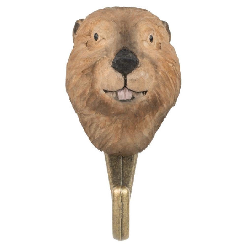 Wildlife Garden Garderobenhaken Kleiderhaken DecoHook Biber günstig online kaufen