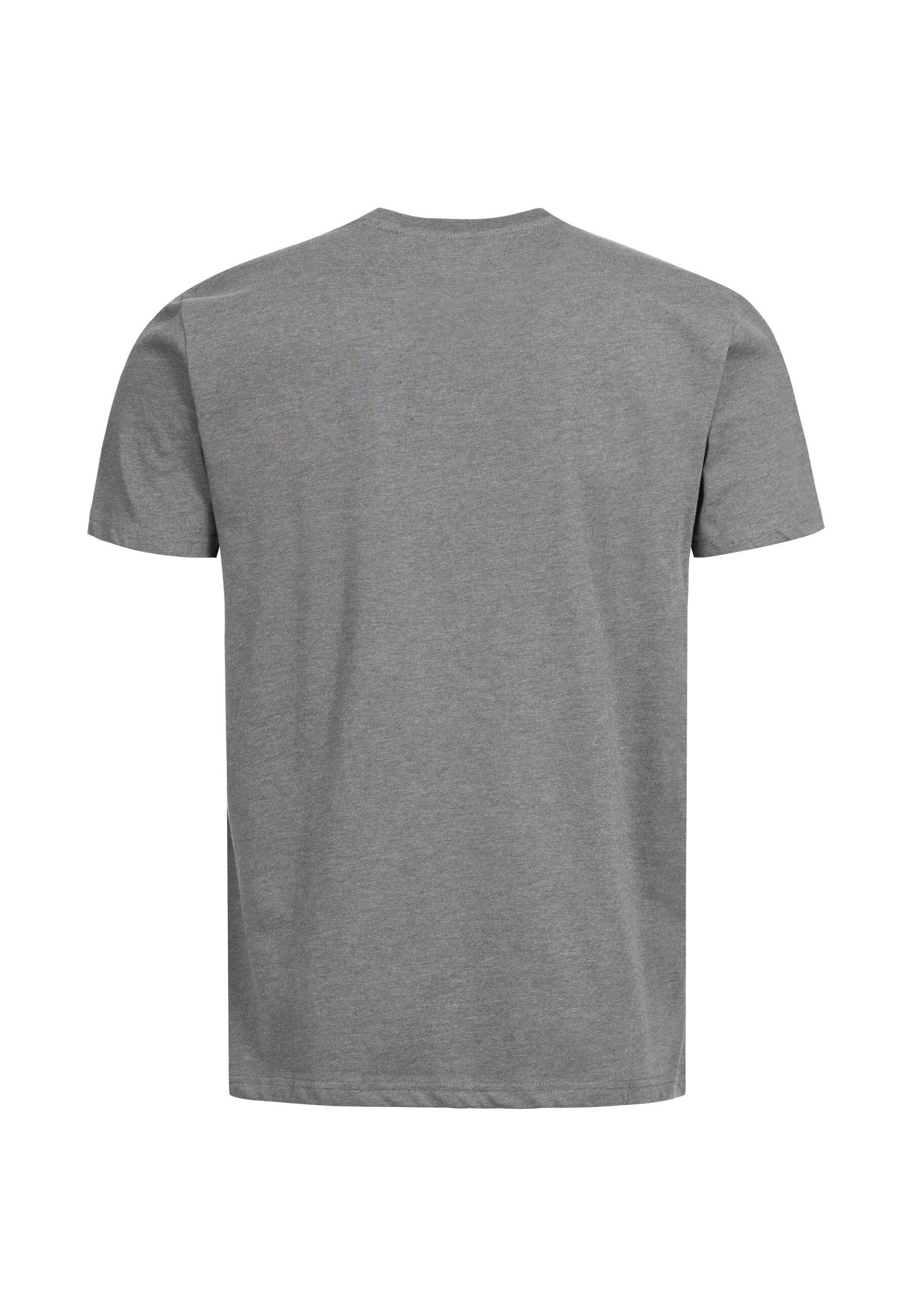 Lonsdale T-Shirt Shirt Kurzarm-T-Shirt GARGRAVE mit grau