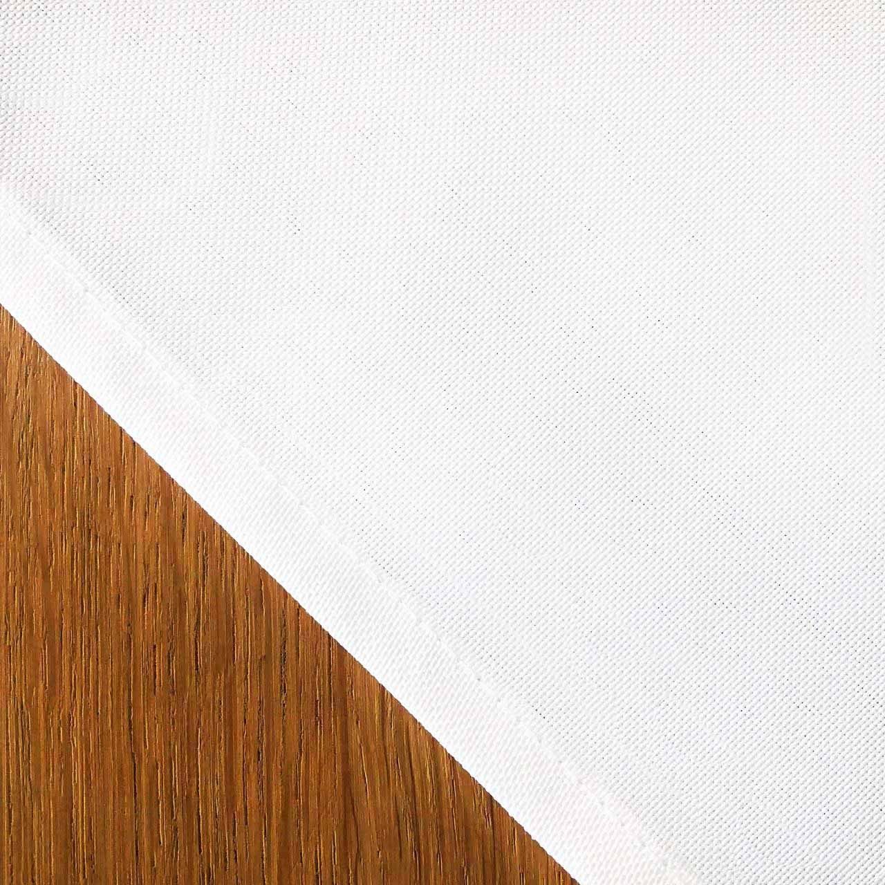 Libusch® Tischdecke Jatta weiß fleckabweisend BÜGELFREI Lotuseffekt pflegeleicht (1-tlg), glattes Gewebe