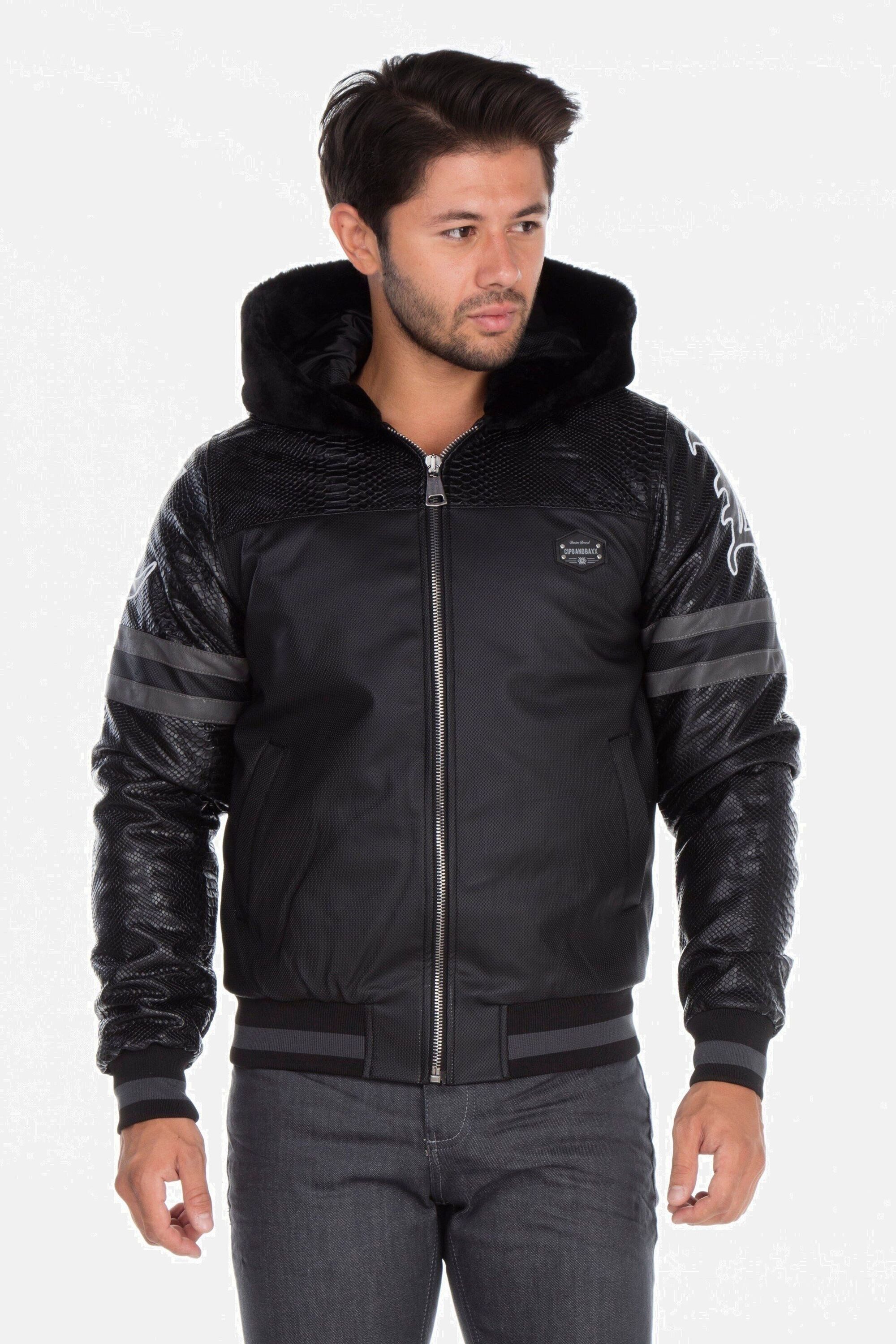 Cipo & Baxx Bikerjacke Jacke mit günstig online kaufen