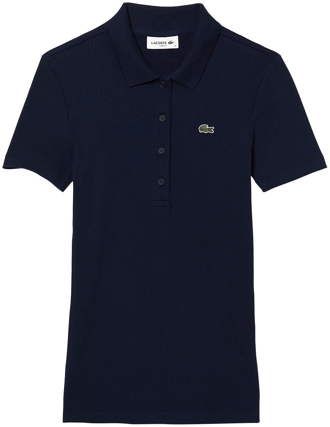 Lacoste Poloshirt, Mit Knopfleiste und klassischem Polokragen