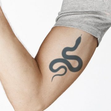 FOREVER NEVER Schmuck-Tattoo Schlange