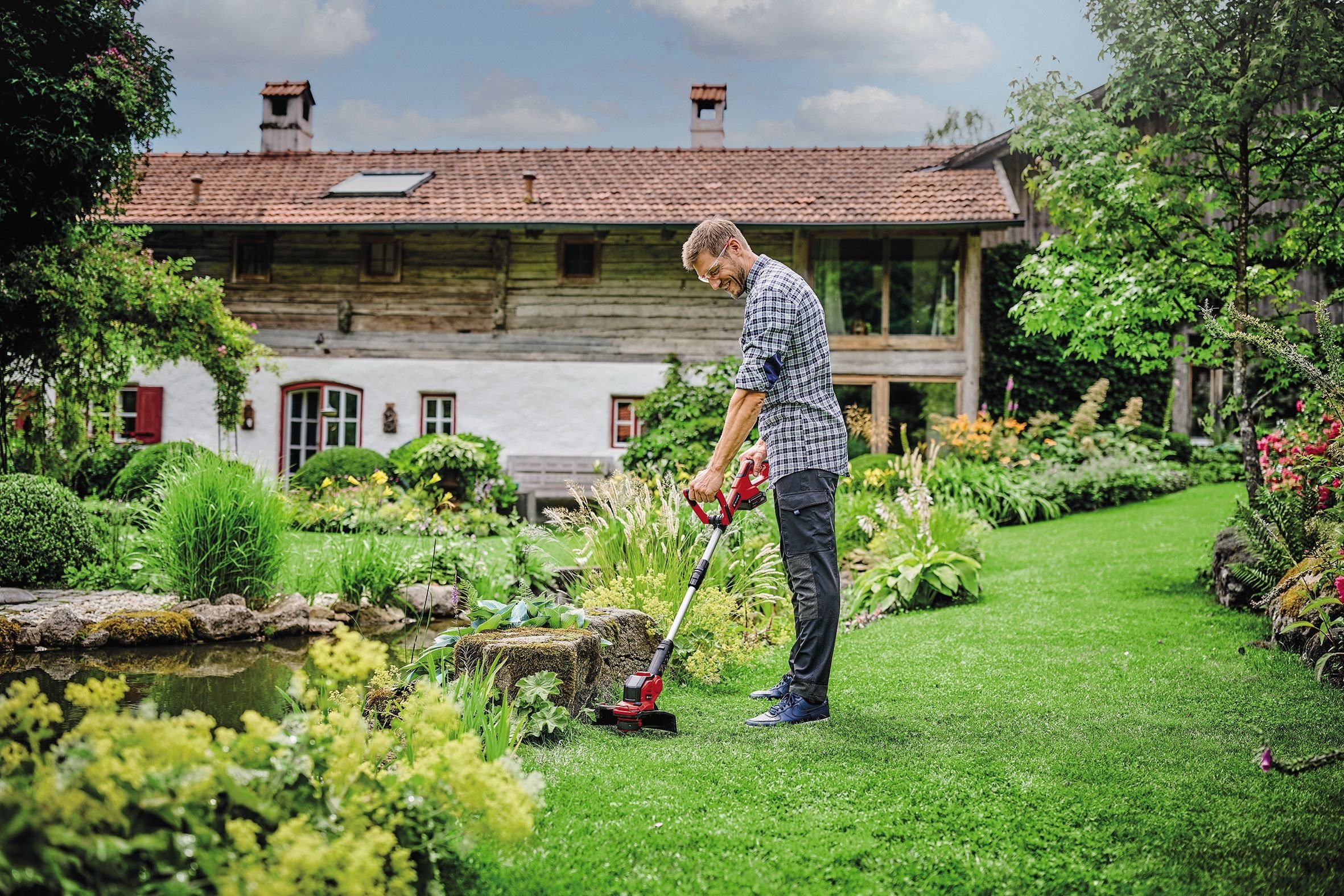 Einhell Power X-Change Akku-Rasentrimmer GE-CT 18/28 Li-Solo günstig online kaufen