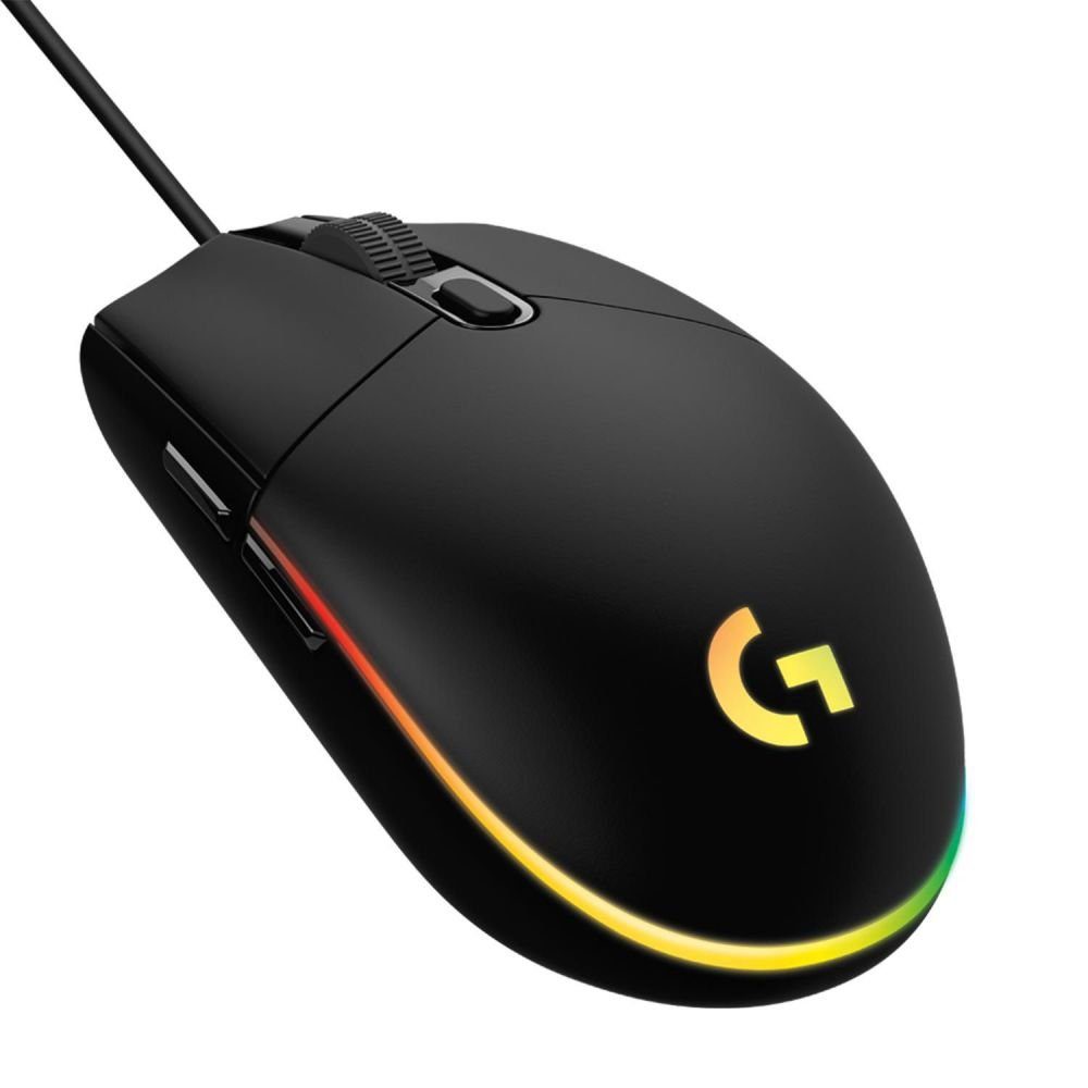 GelldG Gaming-Maus, spieletauglicher Sensor, geringes Gewicht Gaming-Maus