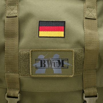 BWuM Daypack BWuM Bundeswehr Kampfrucksack 65L + Patch & Flagge