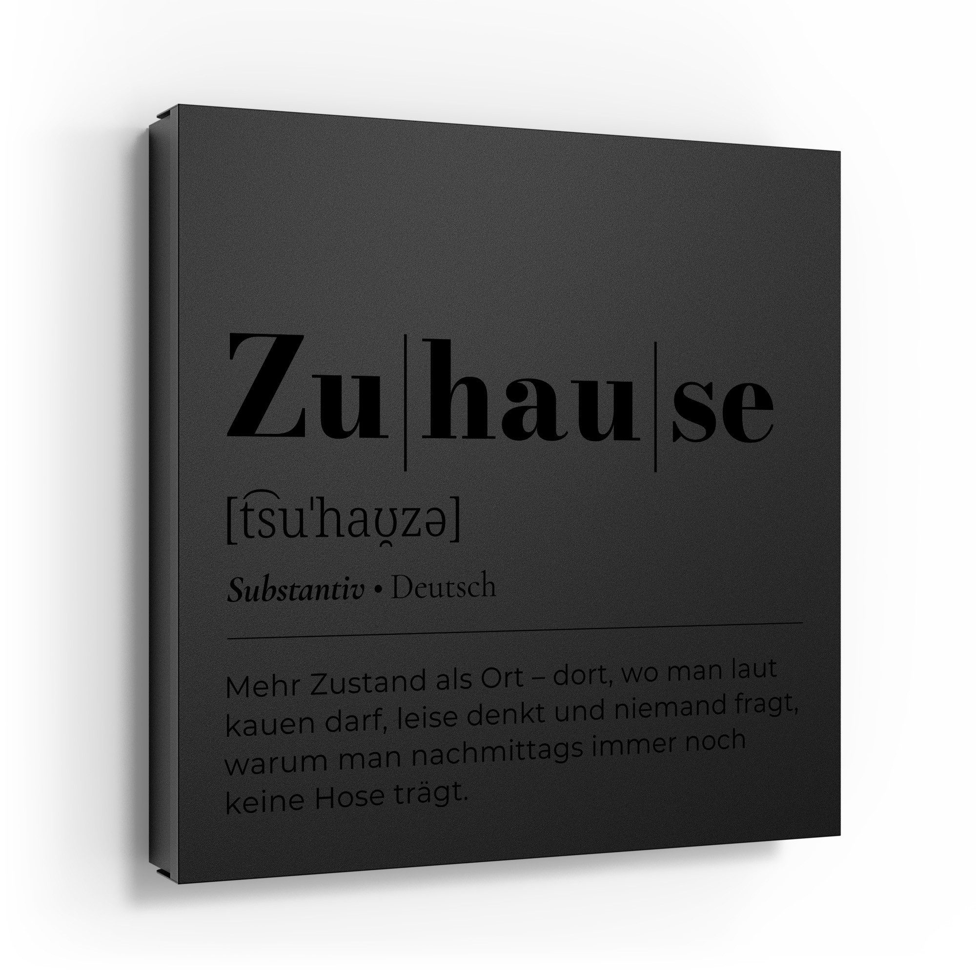 DEQORI Schlüsselkasten 'Zuhause - Definition', Schlüsselbox modern Schlüsse günstig online kaufen
