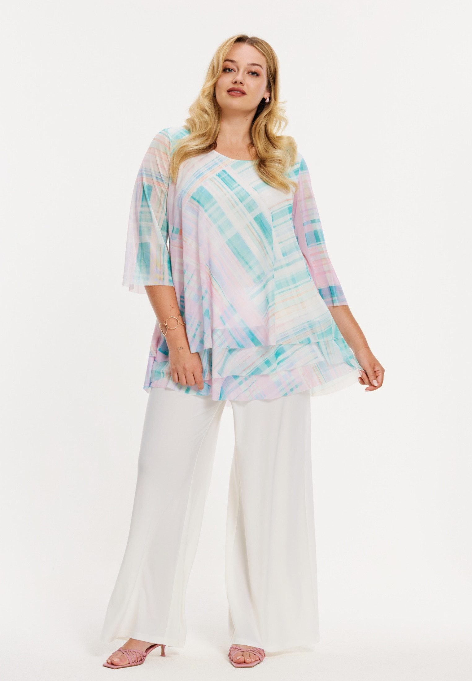 YOEK Tunika Damen Tunika Flare Fit günstig online kaufen
