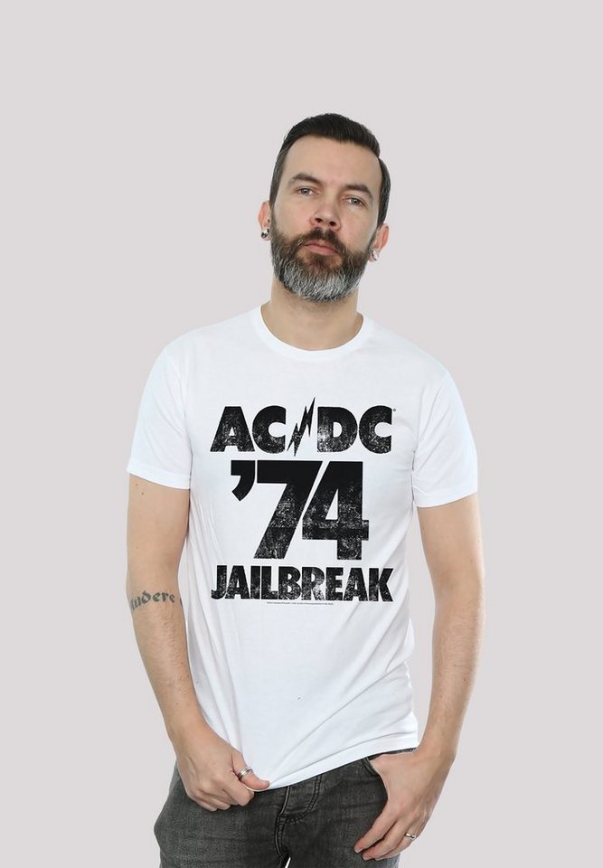F4NT4STIC T-Shirt ACDC Jailbreak 74 für Kinder & Herren Print