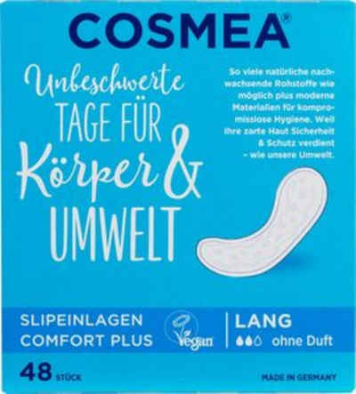 COSMEA Einlage Slipeinlagen lang, ohne Duft, 48 Stück