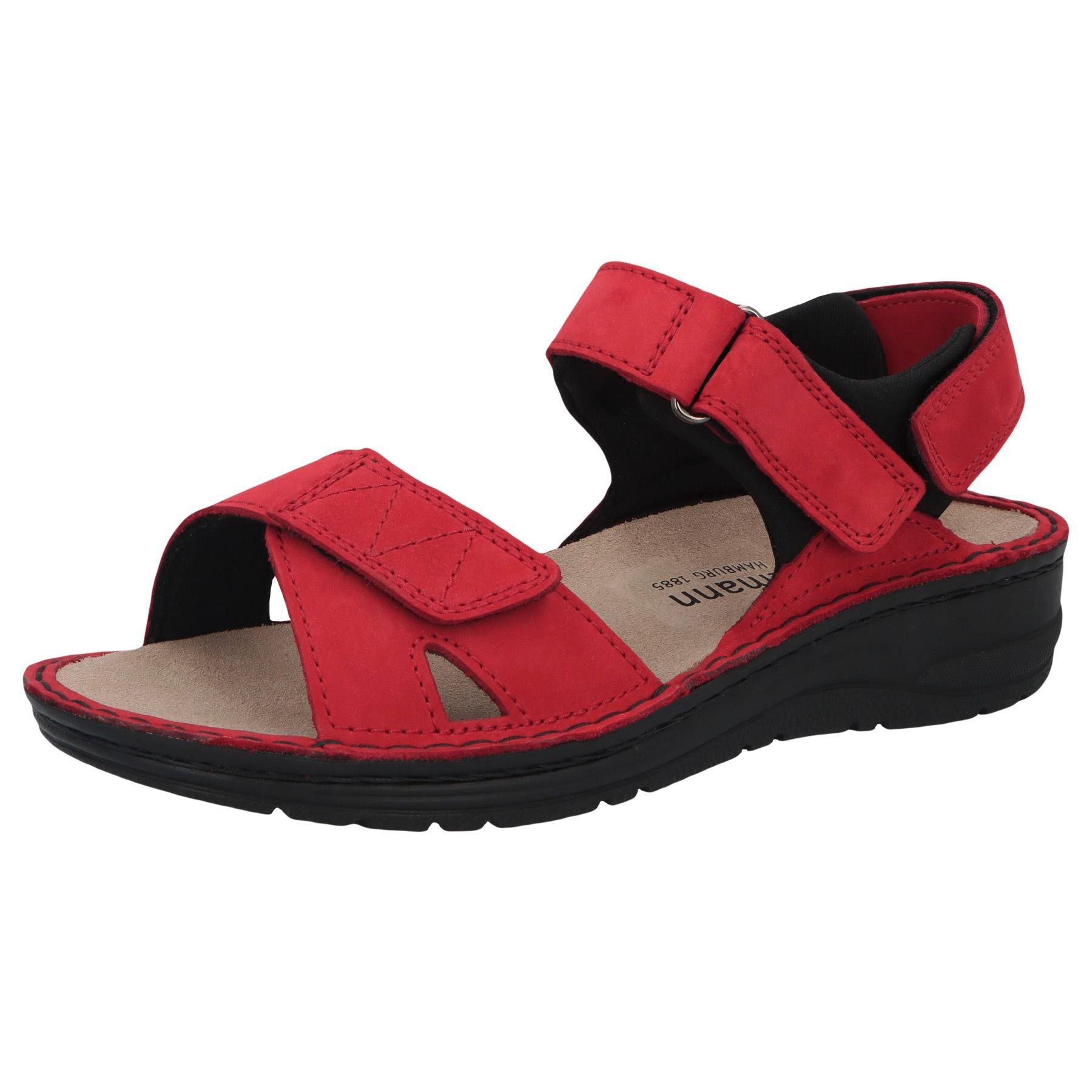 BERKEMANN Berkemann weiblich Berkoflex Neele Sandale Leder Klettschuh