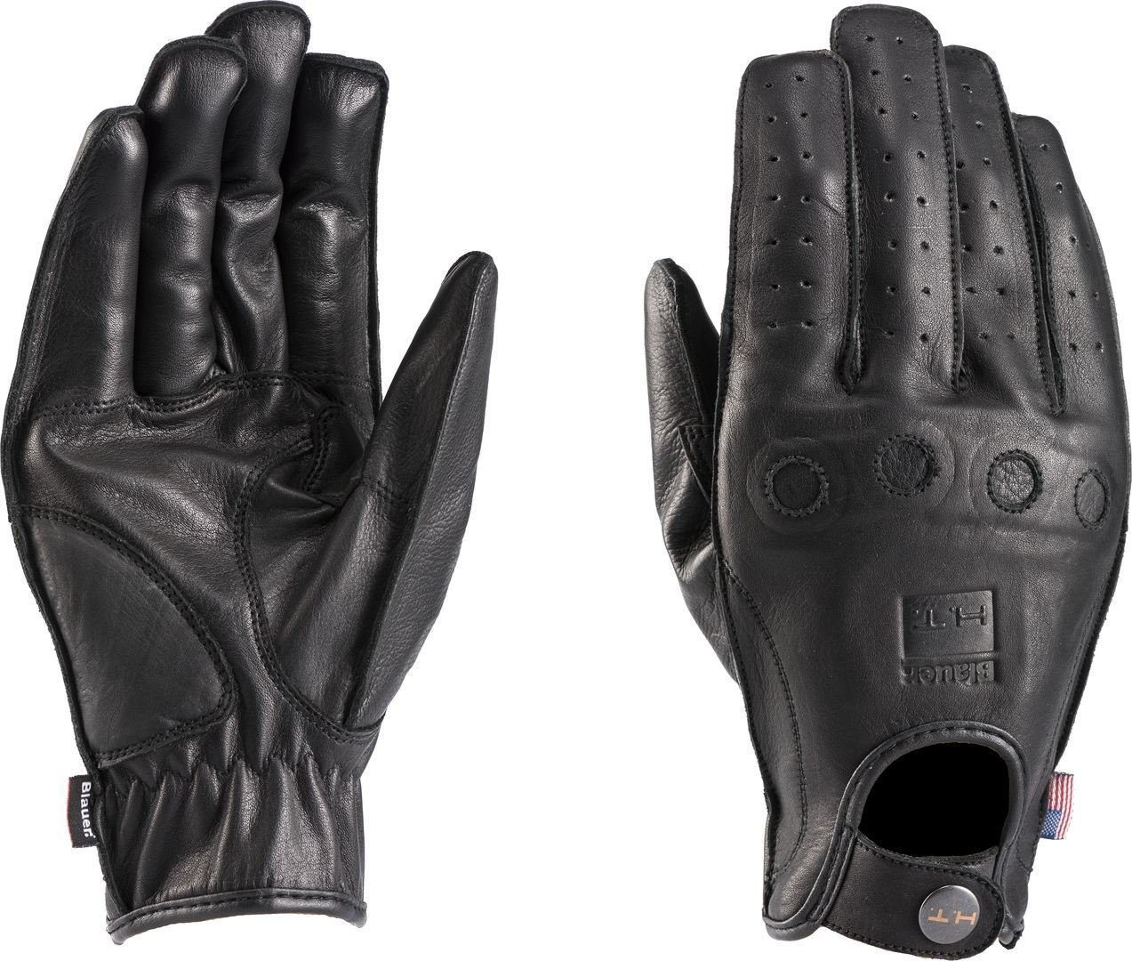 Blauer Motorradhandschuhe Routine Motorradhandschuhe