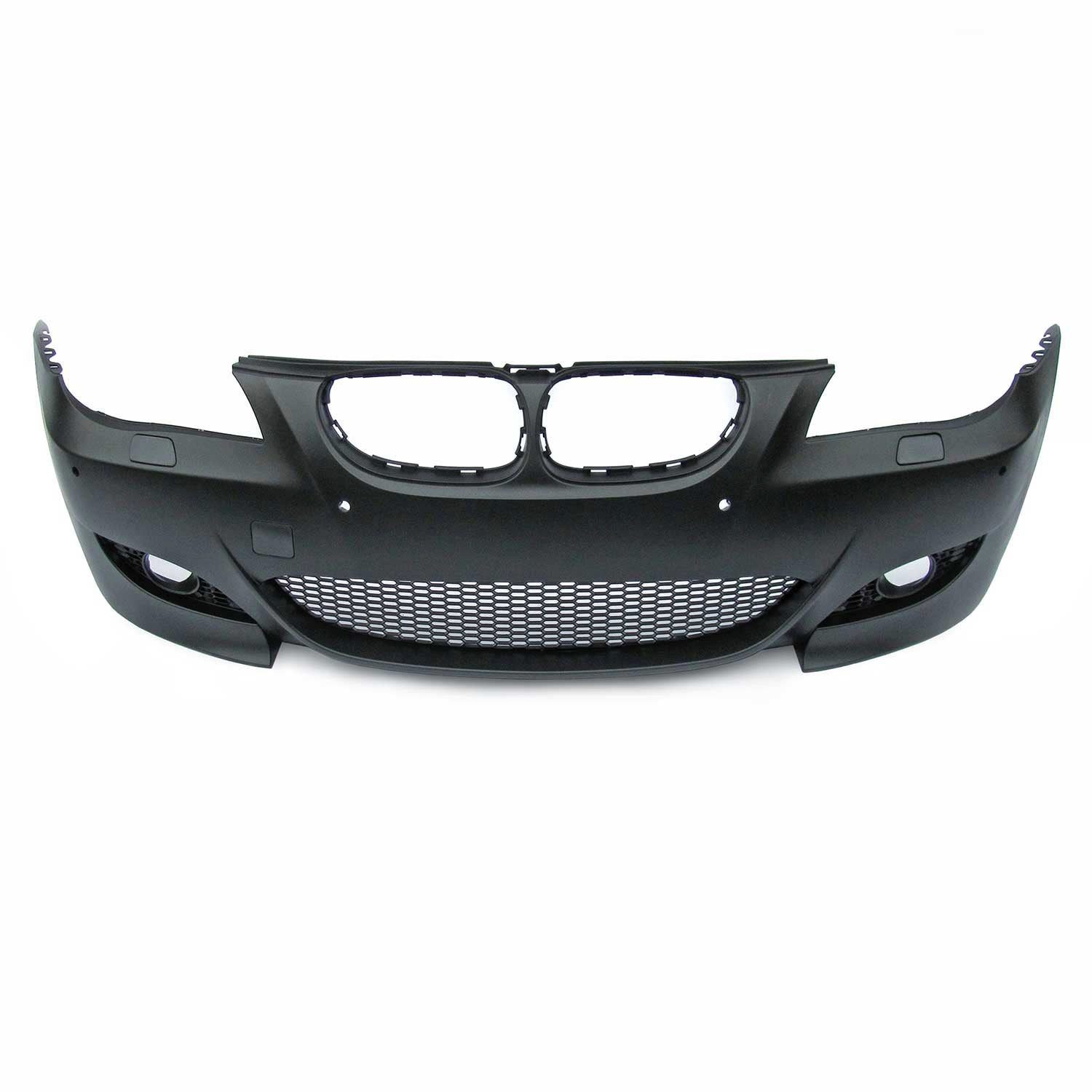 OMAC Frontstoßstange für BMW E60 Facelift 2007-2010 mit PDC Schwarz, 1-St.