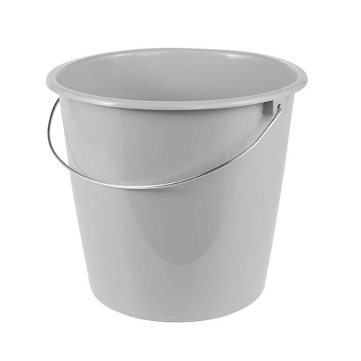 keeeper Putzeimer Eimer mit Metallbügel 5 l, (Einzeln), Metallbügel, gebogene Kante