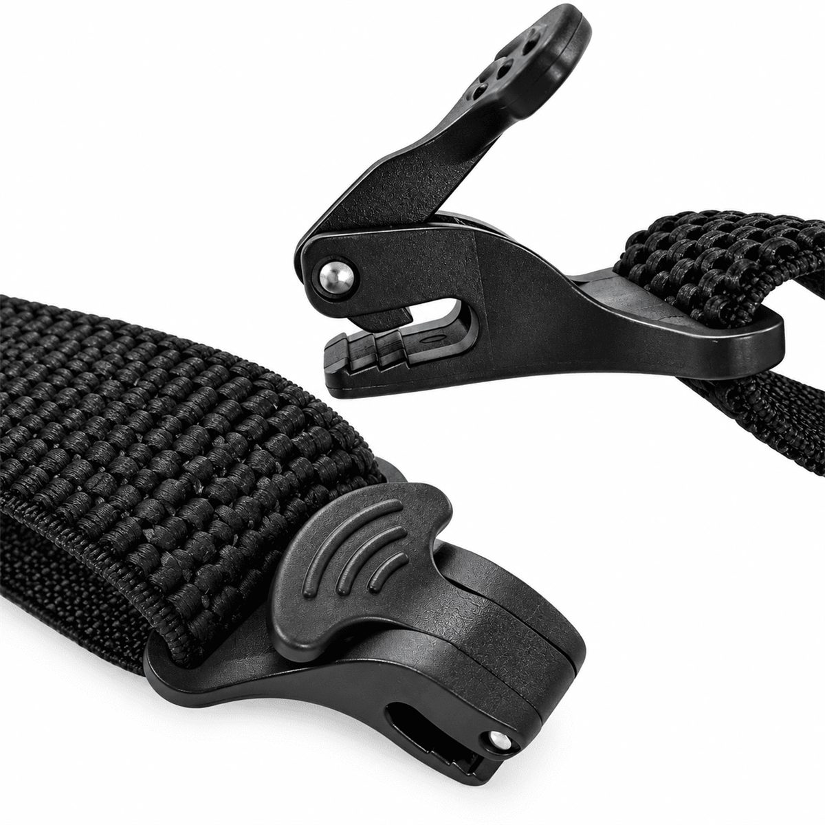 MidGard Hosenträger Y-Form mit 3 extra starken Clips, 4 cm Breit, Einstellbar & Elastisch 4 cm Breit, Einstellbar und Elastisch – Bild 5 von 5