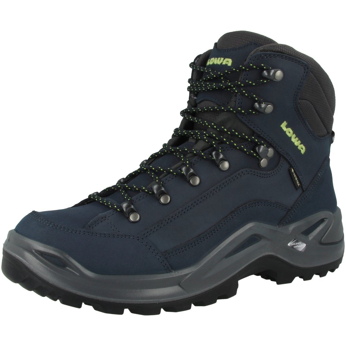 GTX Herren Lowa Renegade Outdoorschuh Mid blau