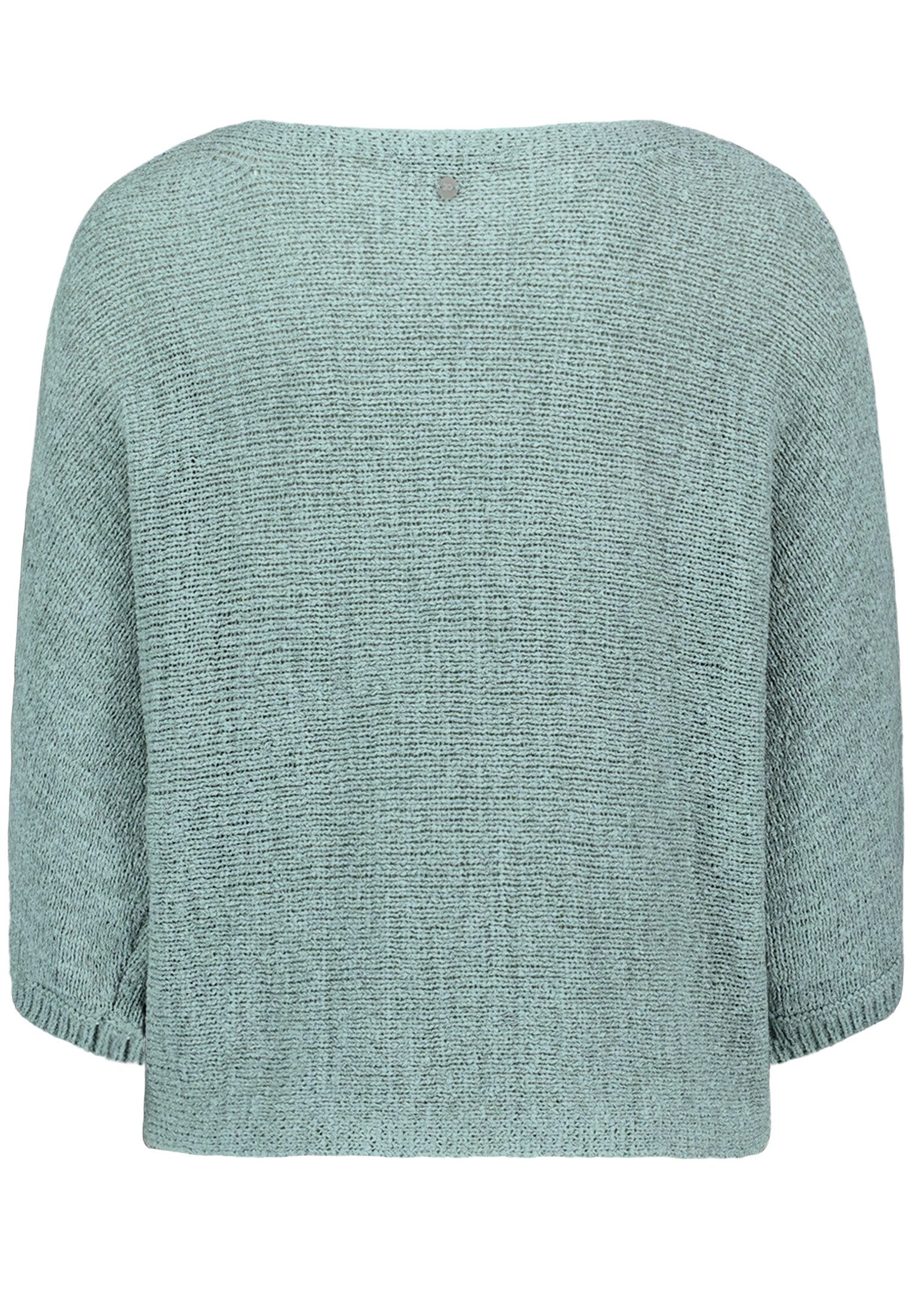 Zero Strickpullover Damen mit Fledermausärmeln (1-tlg) Gerippt