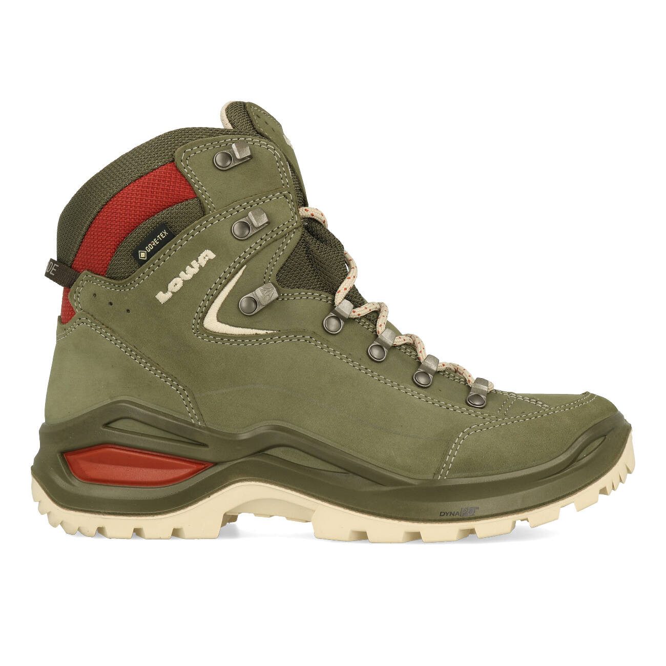 Lowa Lowa Renegade Evo GTX Mid Ws Damen Graugrün Panna Outdoorschuh günstig online kaufen