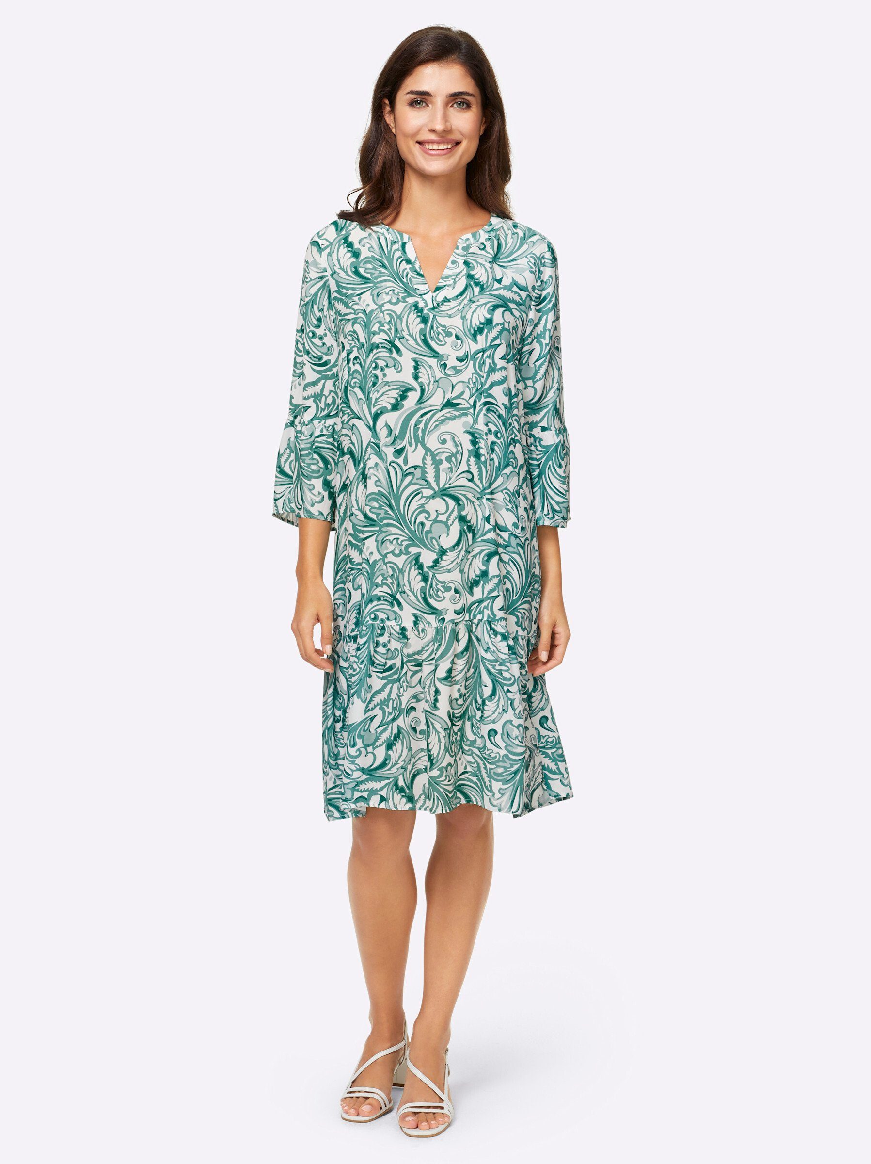 Etuikleid Druckkleid