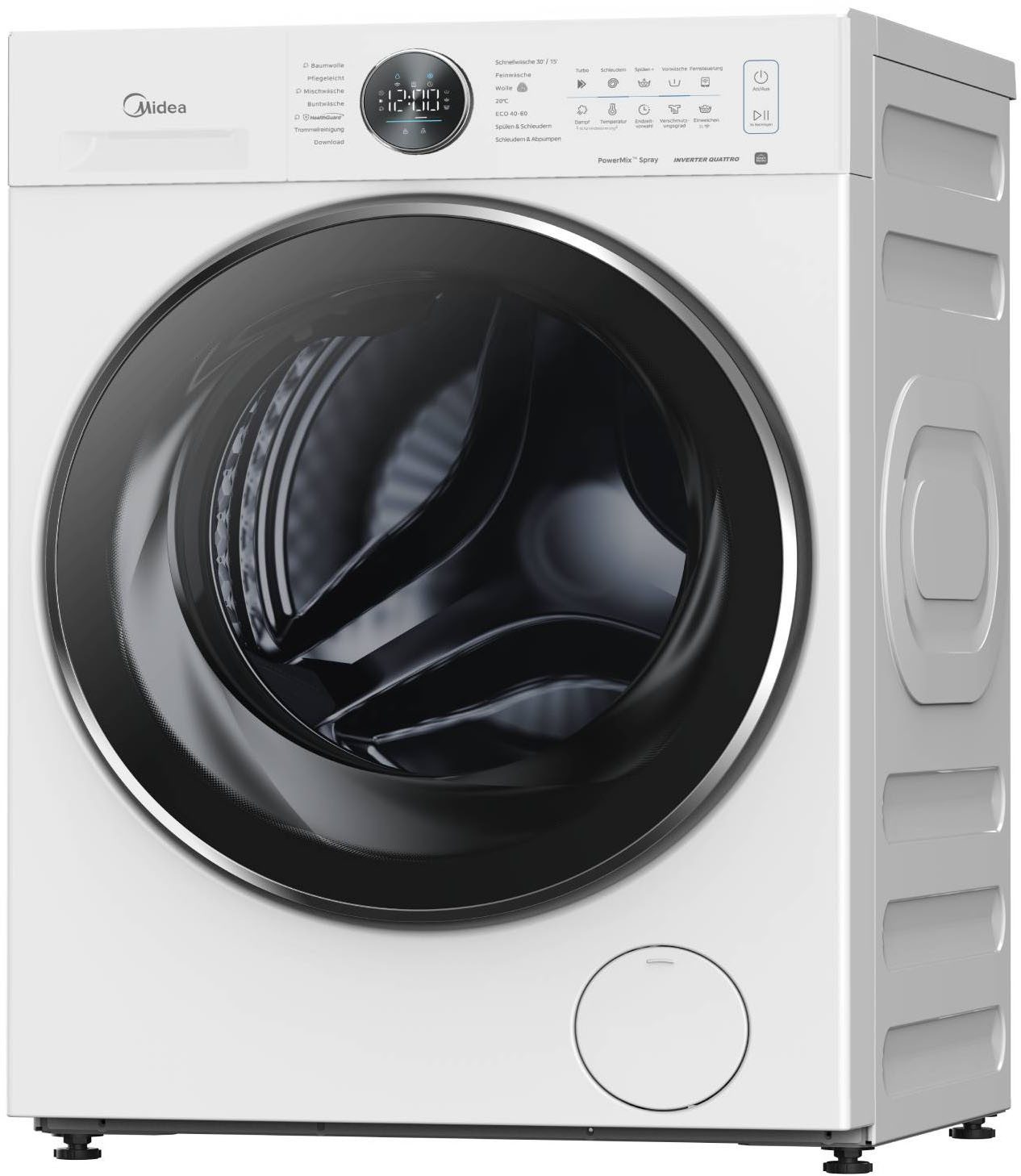 Midea Waschmaschine MF210 MF21EW100WBA30, 10 kg, 1400 U/min