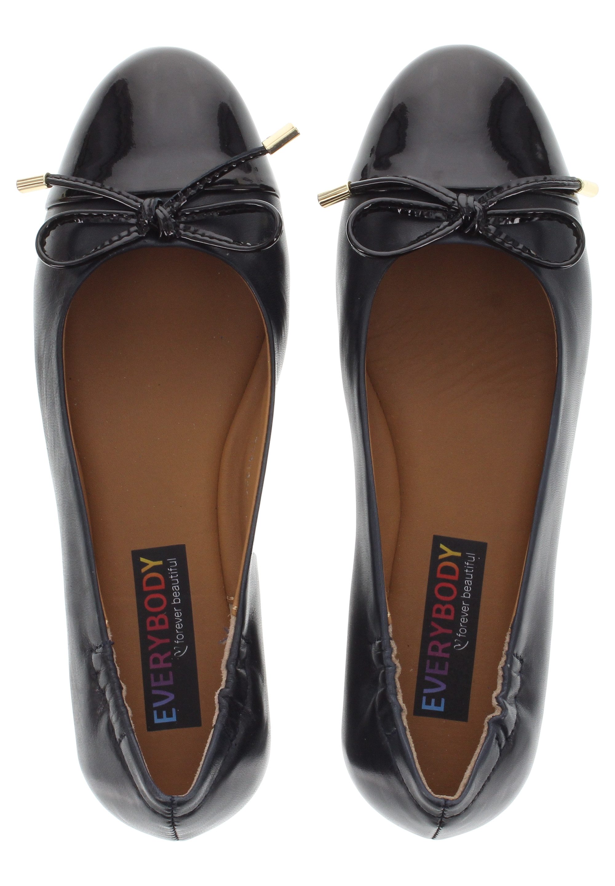 Everybody ARIANNA - edle Ballerinas mit Schleife Slipper