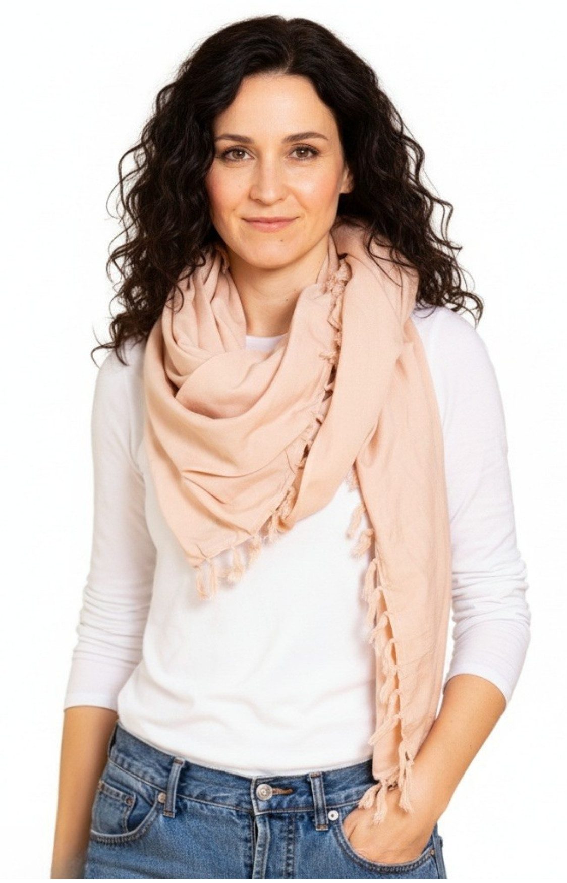 PANASIAM XXL-Schal weicher Schal aus hochwertiger Viskose den man als Schultertuch Stola, Winterschal oder als wunderbar großes Halstuch tragen kann