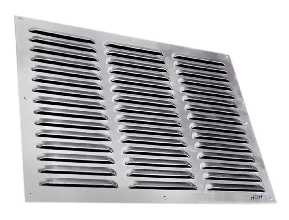 Lüftungsgitter Lüftungsgitter LG-4030 A Zuluft Abluftgitter Alu F1 395 x 295mm, für Feuchträume geeignet