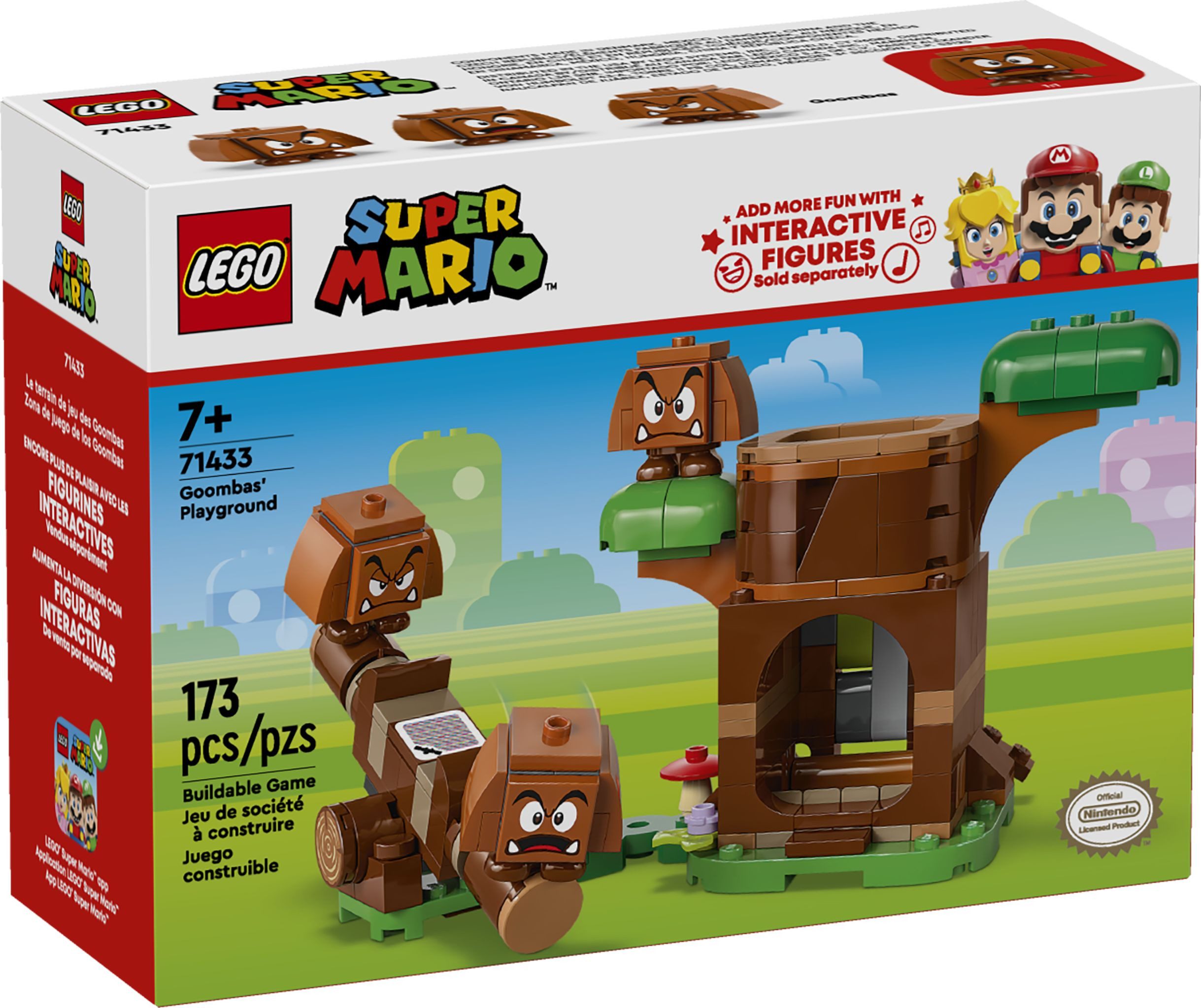 LEGO® Super Mario 71433 Gumba-Spielplatz Konstruktionsspielsteine