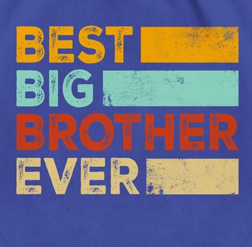 Shirtracer Turnbeutel Best Big Brother Ever Bester großer Bruder aller Zeiten Geschenk, Großer Bruder