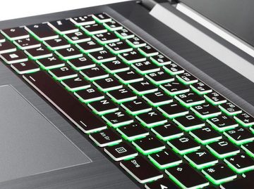 CAPTIVA Advanced Gaming I66-284 Gaming-Notebook (39,6 cm/15,6 Zoll, Intel Core i7 10750H, GeForce GTX 1650 Ti, 500 GB SSD)