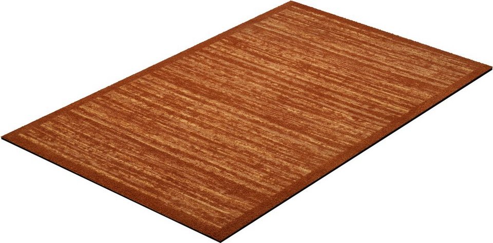 Teppich Hamada, Grund, rechteckig, Höhe: 8 mm, In- und Outdoor geeignet,  Teppich mit Bordüre