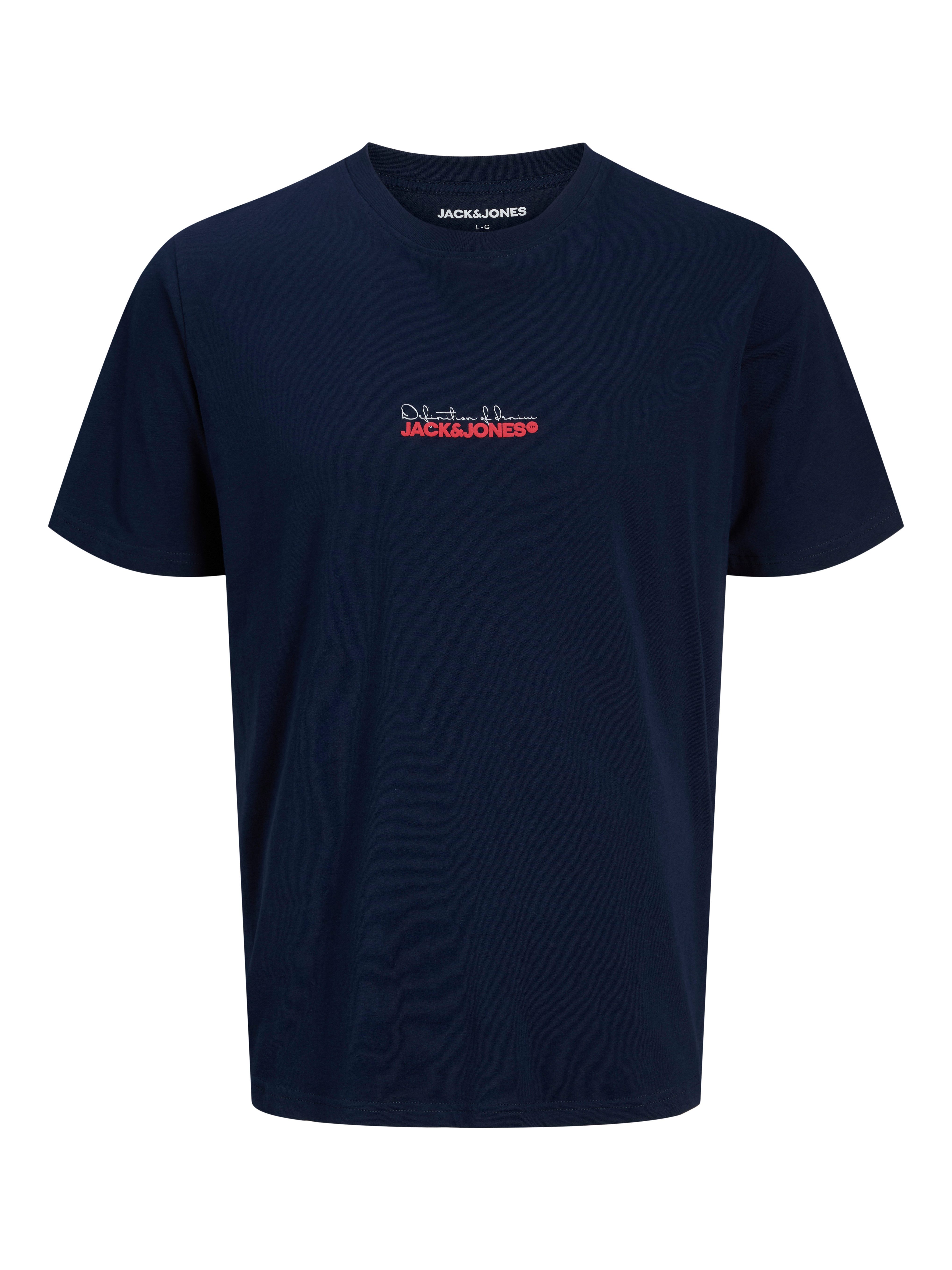 Jack & Jones T-Shirt JJKENDRICK TEE SS CREW NECK Baumwolle, regular fit