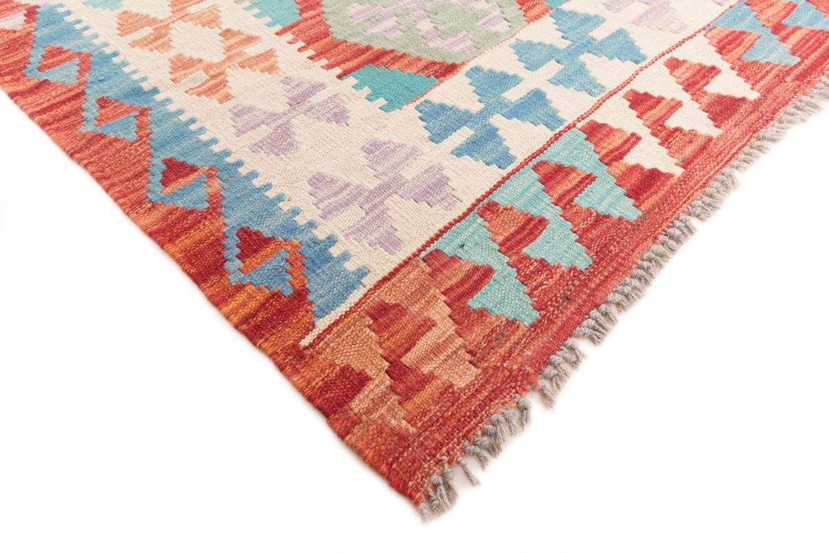 Orientteppich Kelim Afghan 208x297 Handgewebter Orientteppich, 3 mm rechteckig, Nain Trading, Höhe