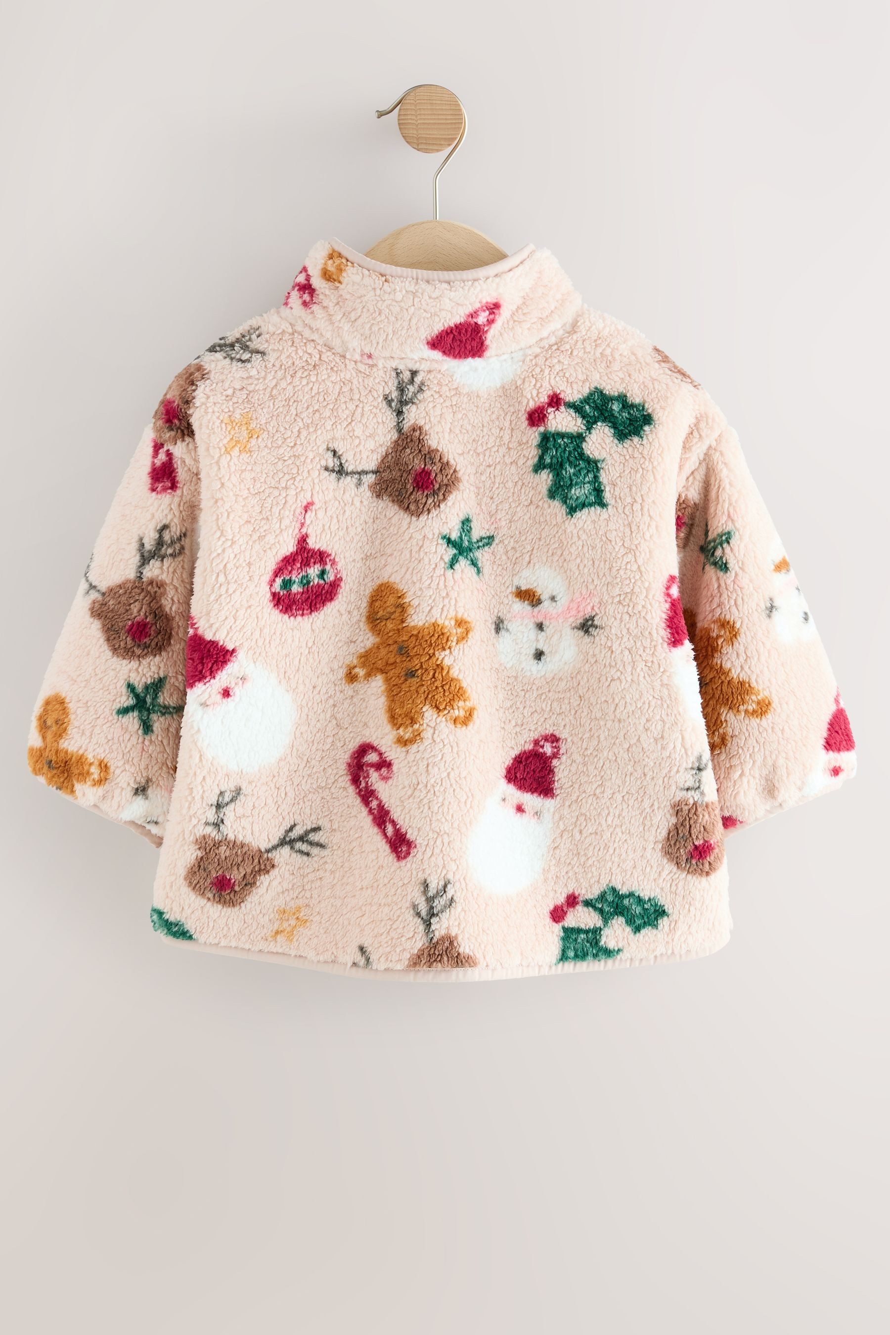 Next Fleecejacke Fleece mit halblangen Druckknopfverschluss günstig online kaufen