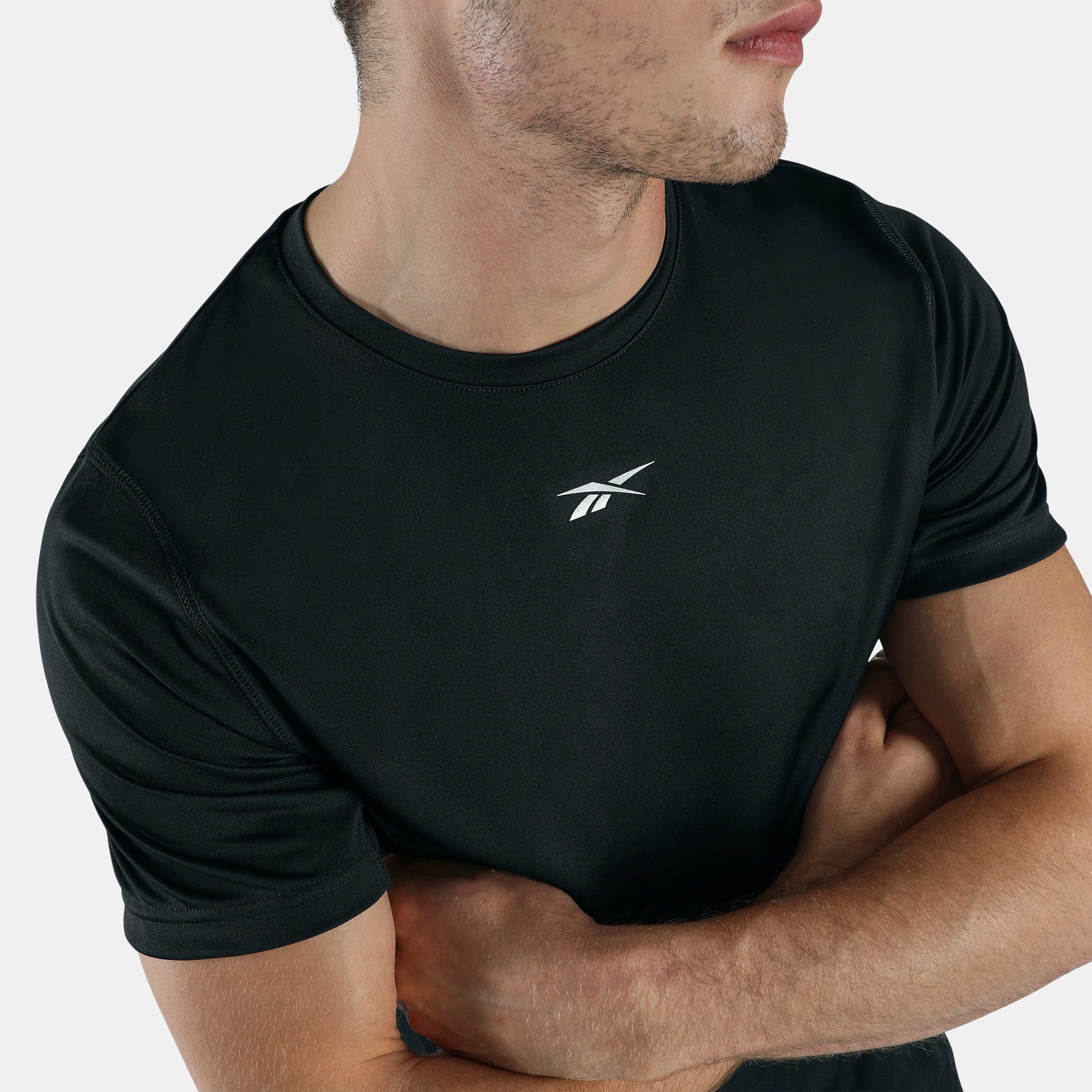 Reebok Laufshirt ID RUN T-SHIRT für Lauftraining, sportlicher Stil, für Erwachsene