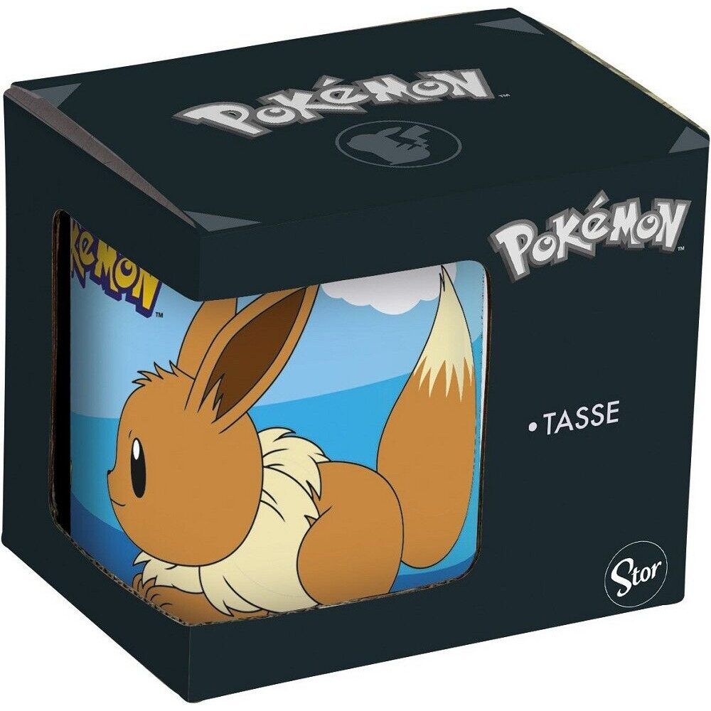 joojee Kaffeeservice joojee Pikachu & Evoli Tasse für Pokémon-Fans., 325 Personen, Keramik