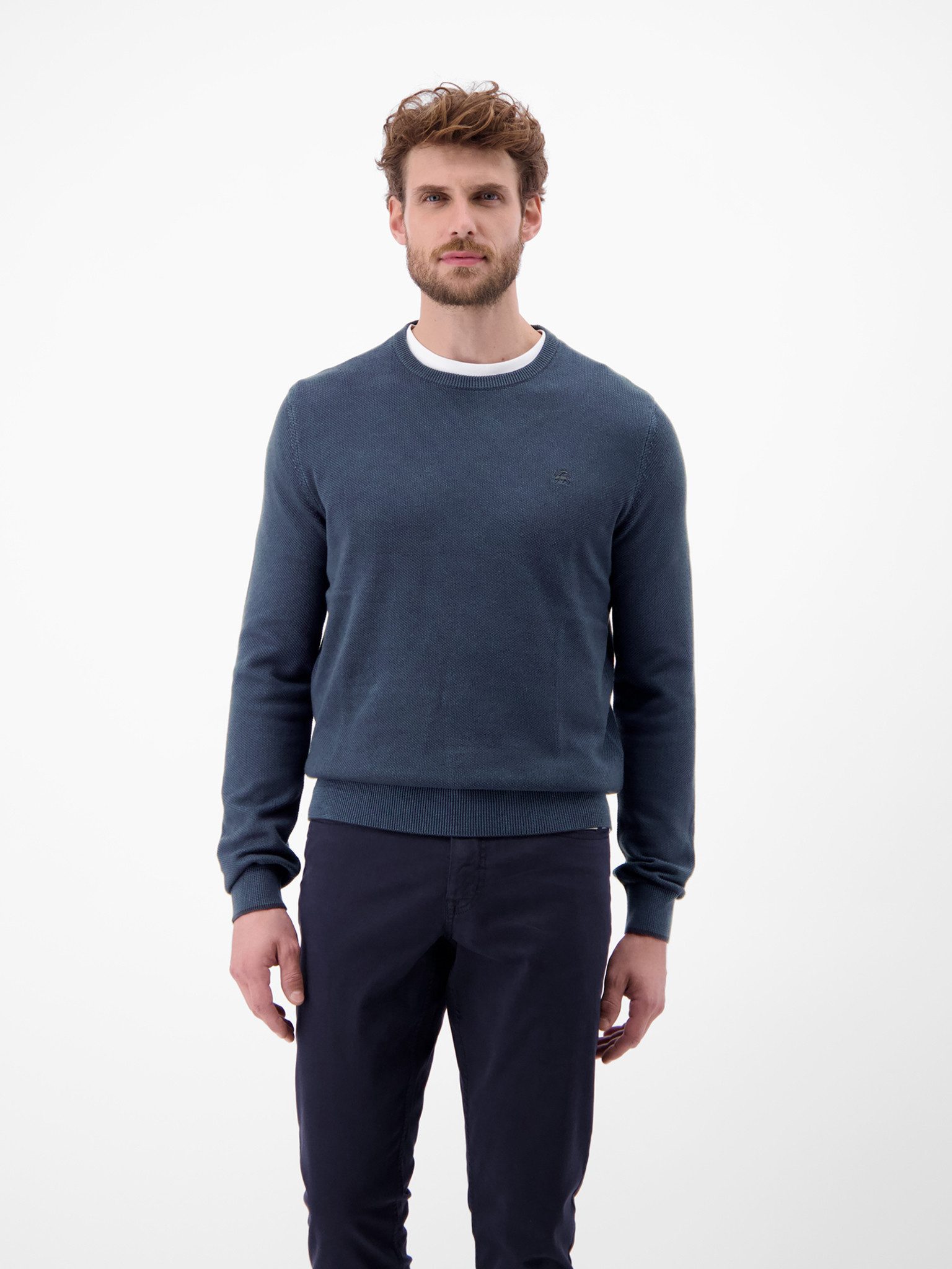 LERROS Strickpullover mit Rippbündchen günstig online kaufen