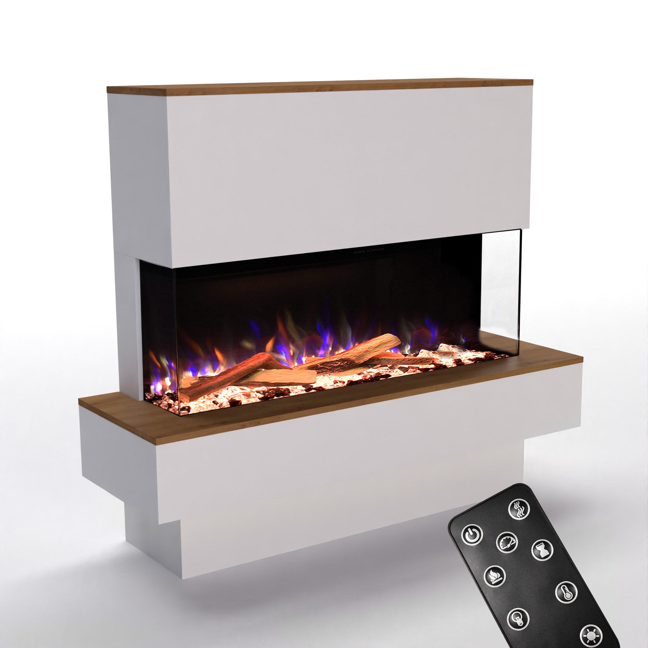 GLOW FIRE Elektrokamin PR19 E-Motion 3D, Elektrischer Kamin mit 3D Feuer mi günstig online kaufen