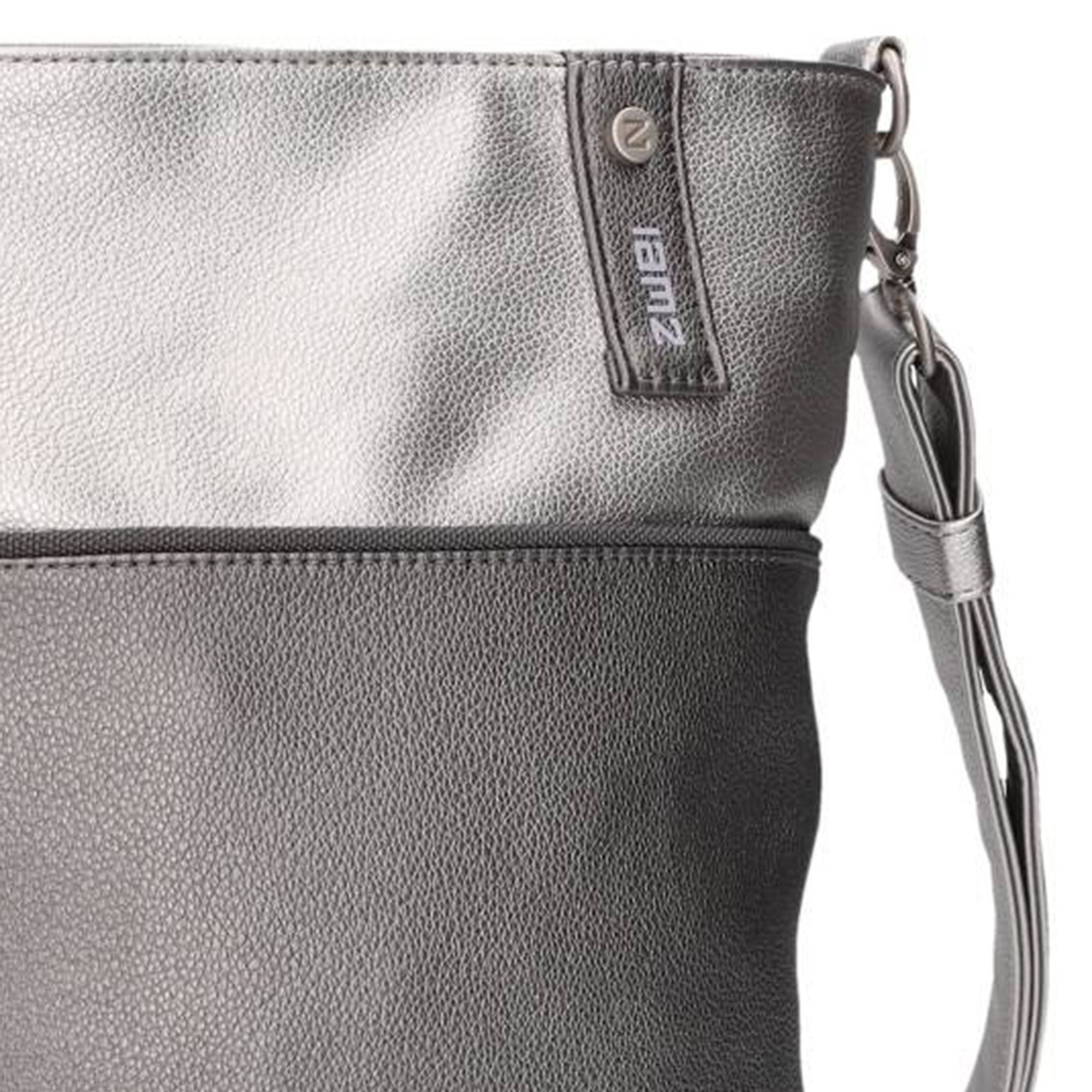 Zwei Schultertasche Jana, Polyurethan