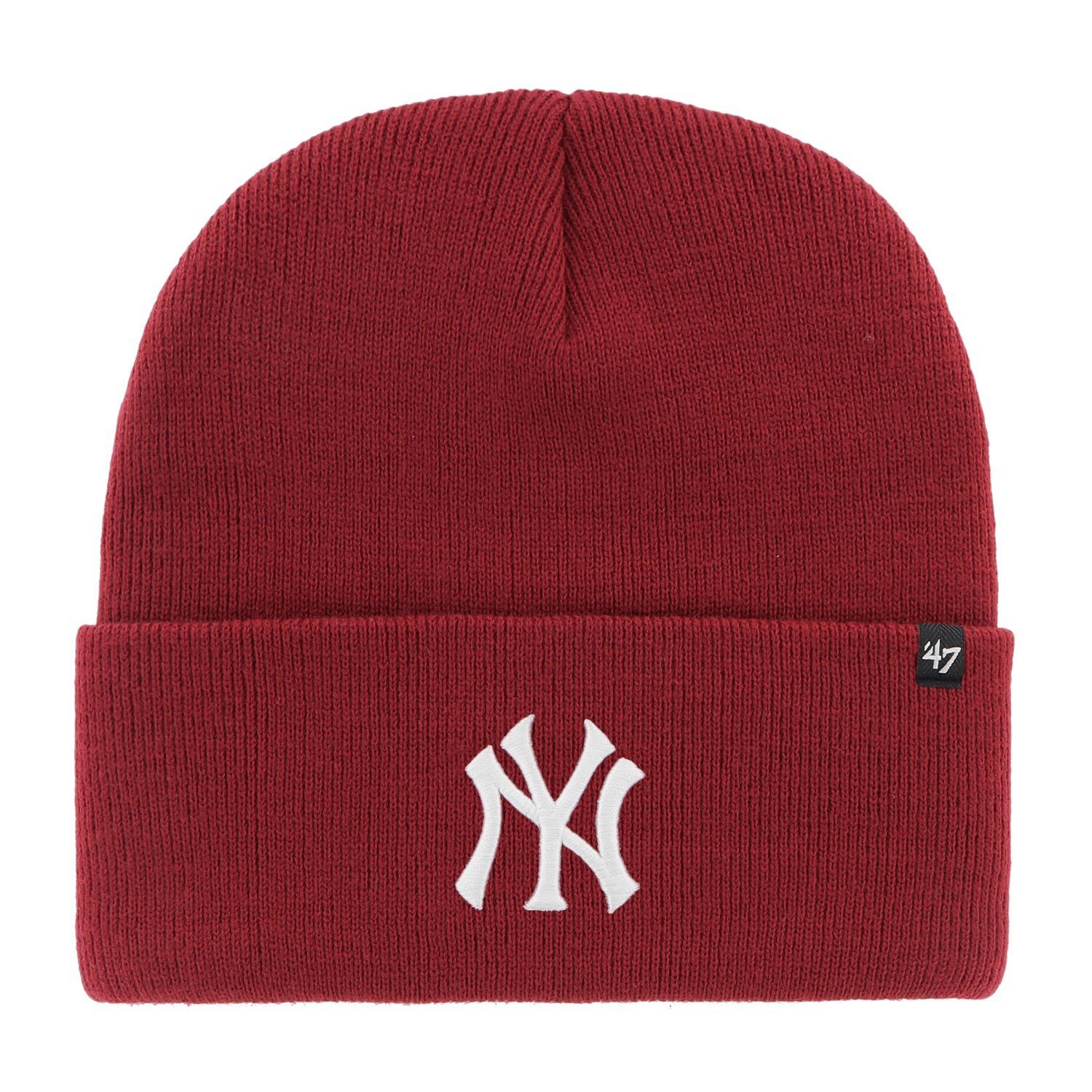 '47 Brand Fleecemütze Beanie HAYMAKER NY Yankees razor red