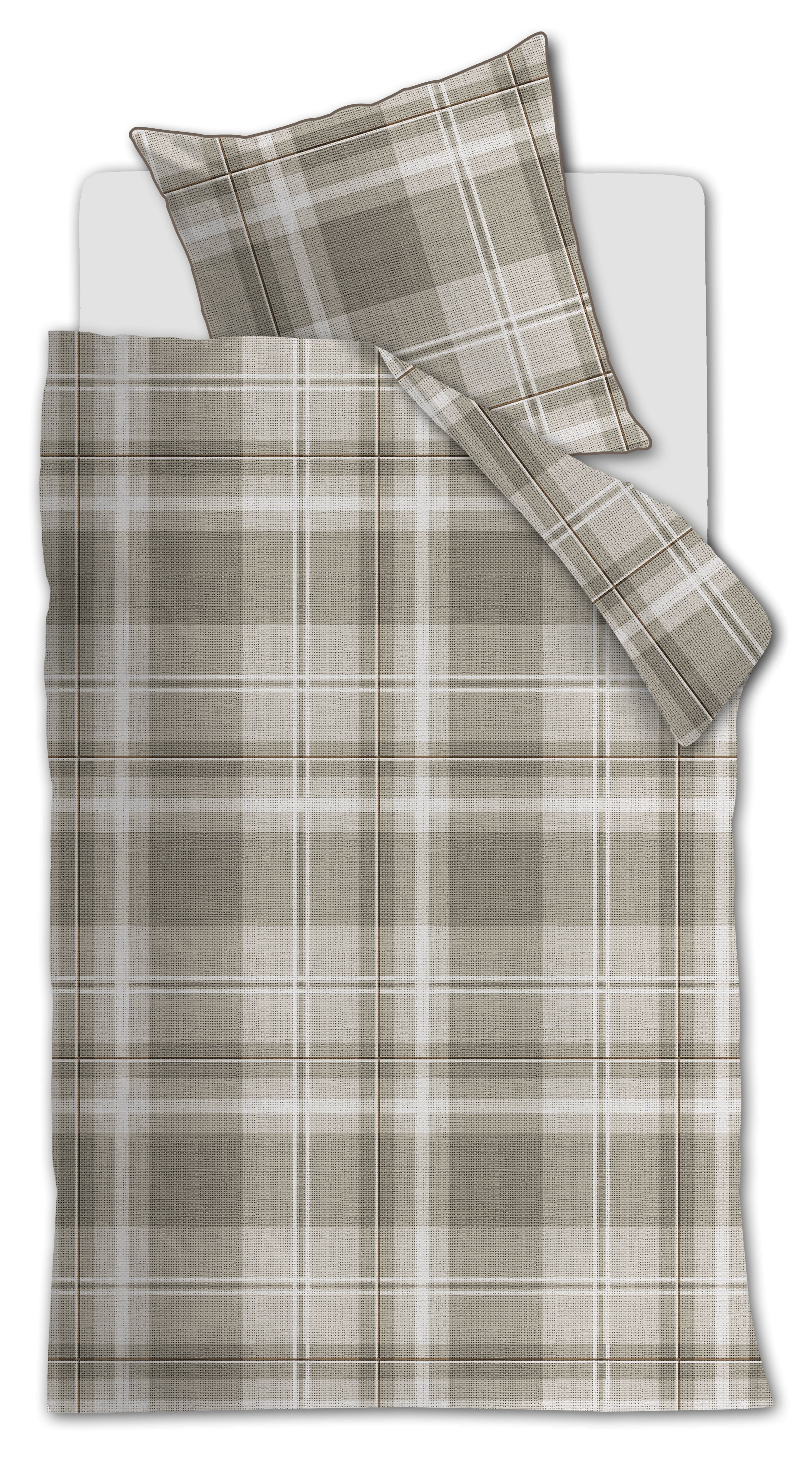 Rivièra Maison Bettwäsche Rivièra Maison Bettwäsche Set, Bettwäsche Set Tartan Check, 2 teilig