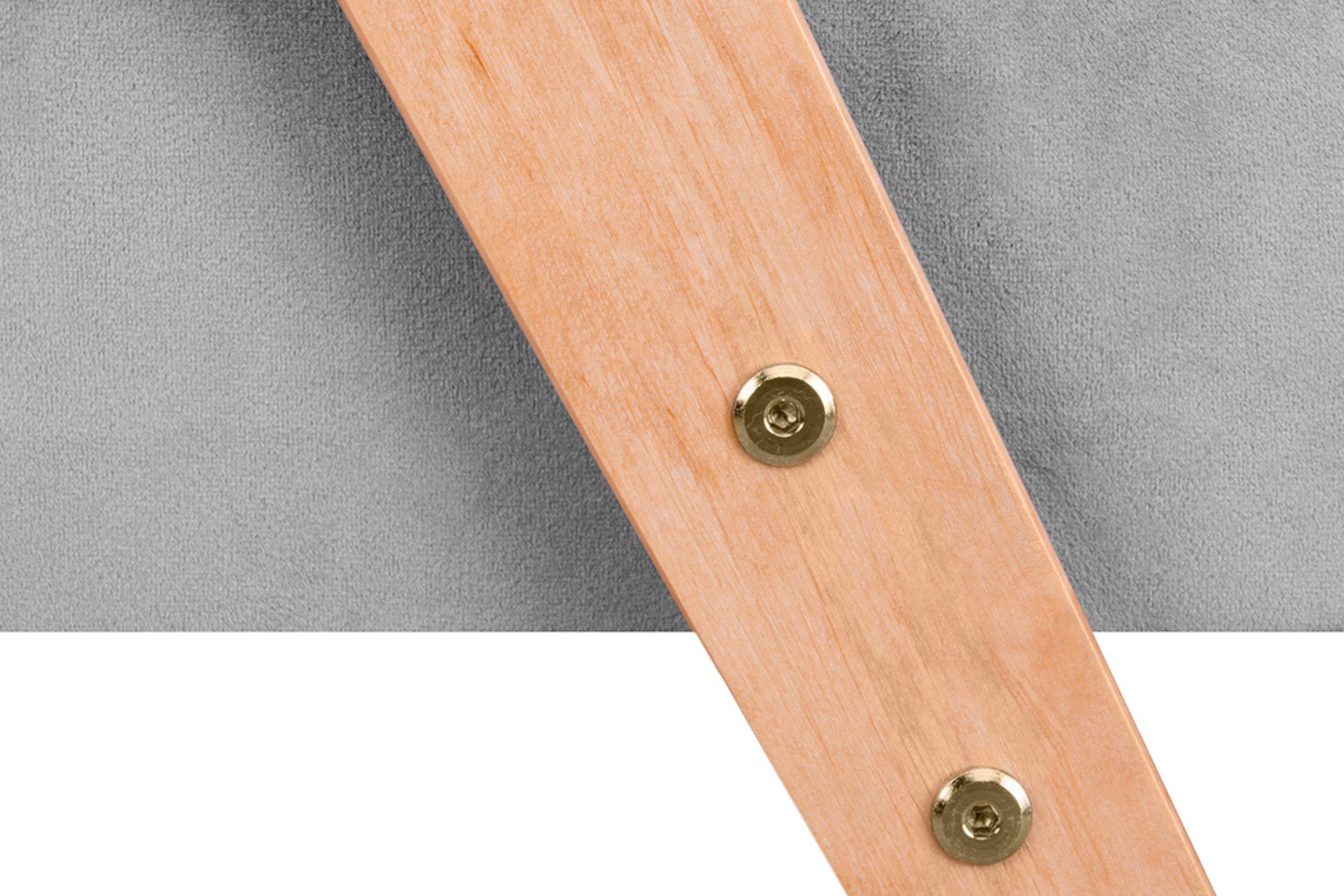 Rahmen lackiertem Rückenlehne Holz, Cocktailsessel NASET aus Konsimo Sessel, profilierte