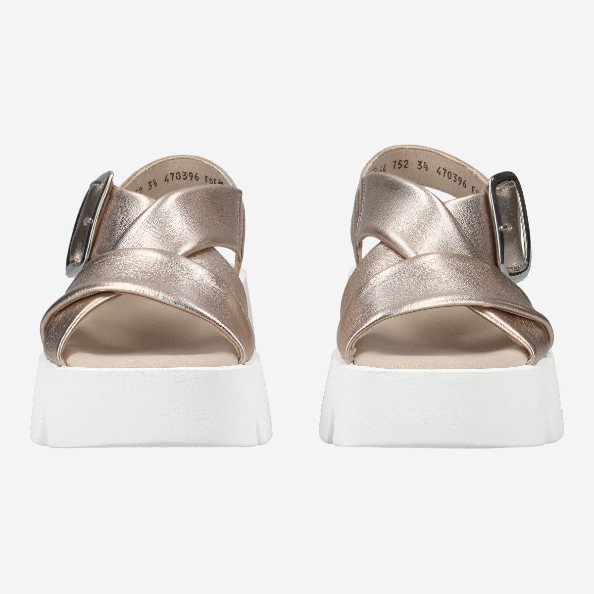 Gabor Gabor 44.752.62, Sandaletten in Beige, günstig online kaufen