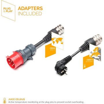 Juice mobile Elektroauto-Ladestation Juice Booster 2, 22,00kW / 32A, 3-phasig, German Basic Set