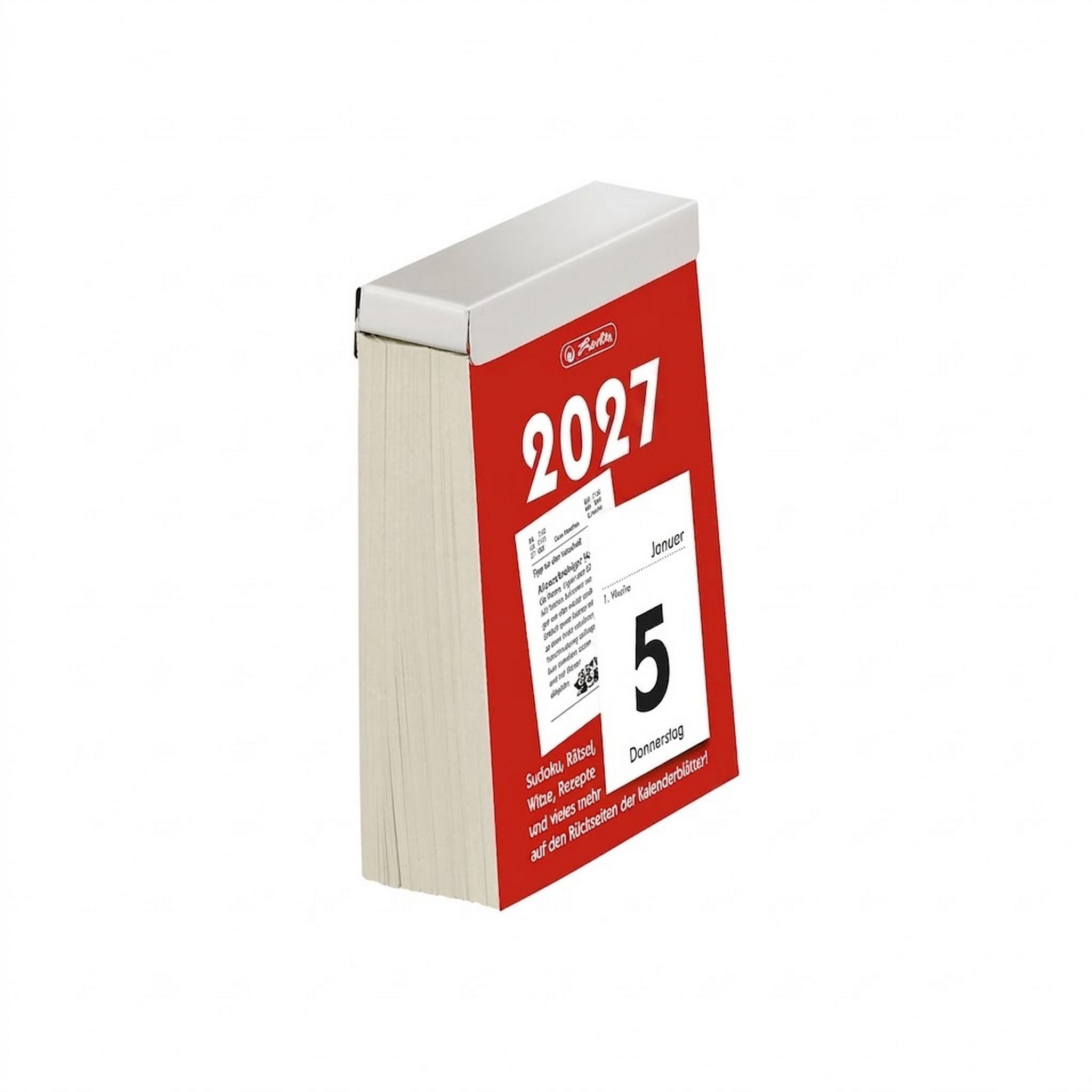 Herlitz Abreißkalender herlitz Tages-Abreißkalender Nr.5, 2027