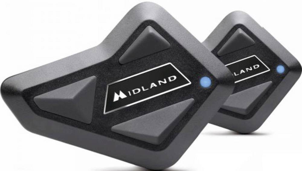 Midland Midland C1410.01 BT Mini Twin Motorrad-Gegensprechanlage Passend  für (Lautsprechersystem